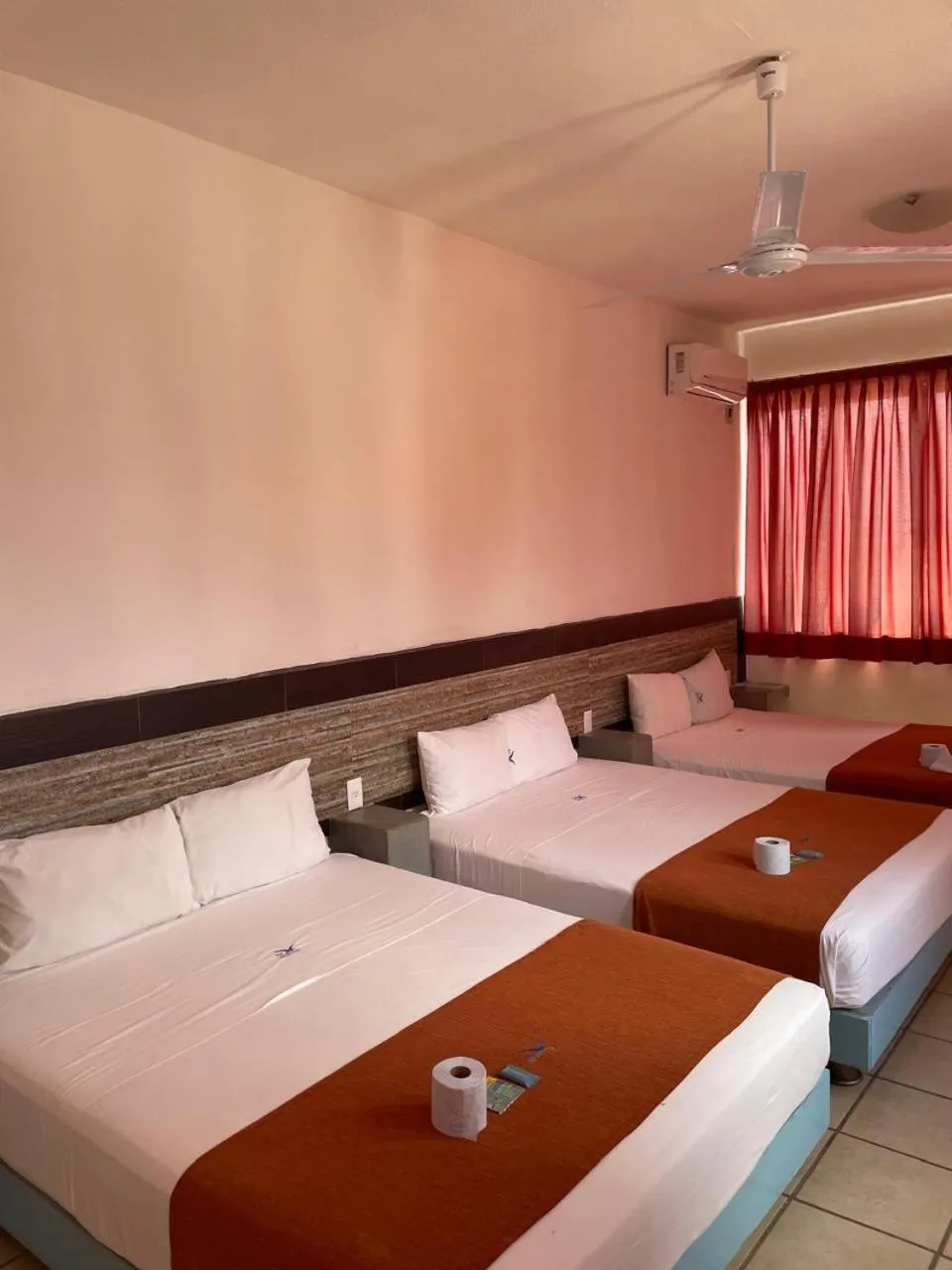 Bed in Hotel Albatros Peñita-Guayabitos Nayarit