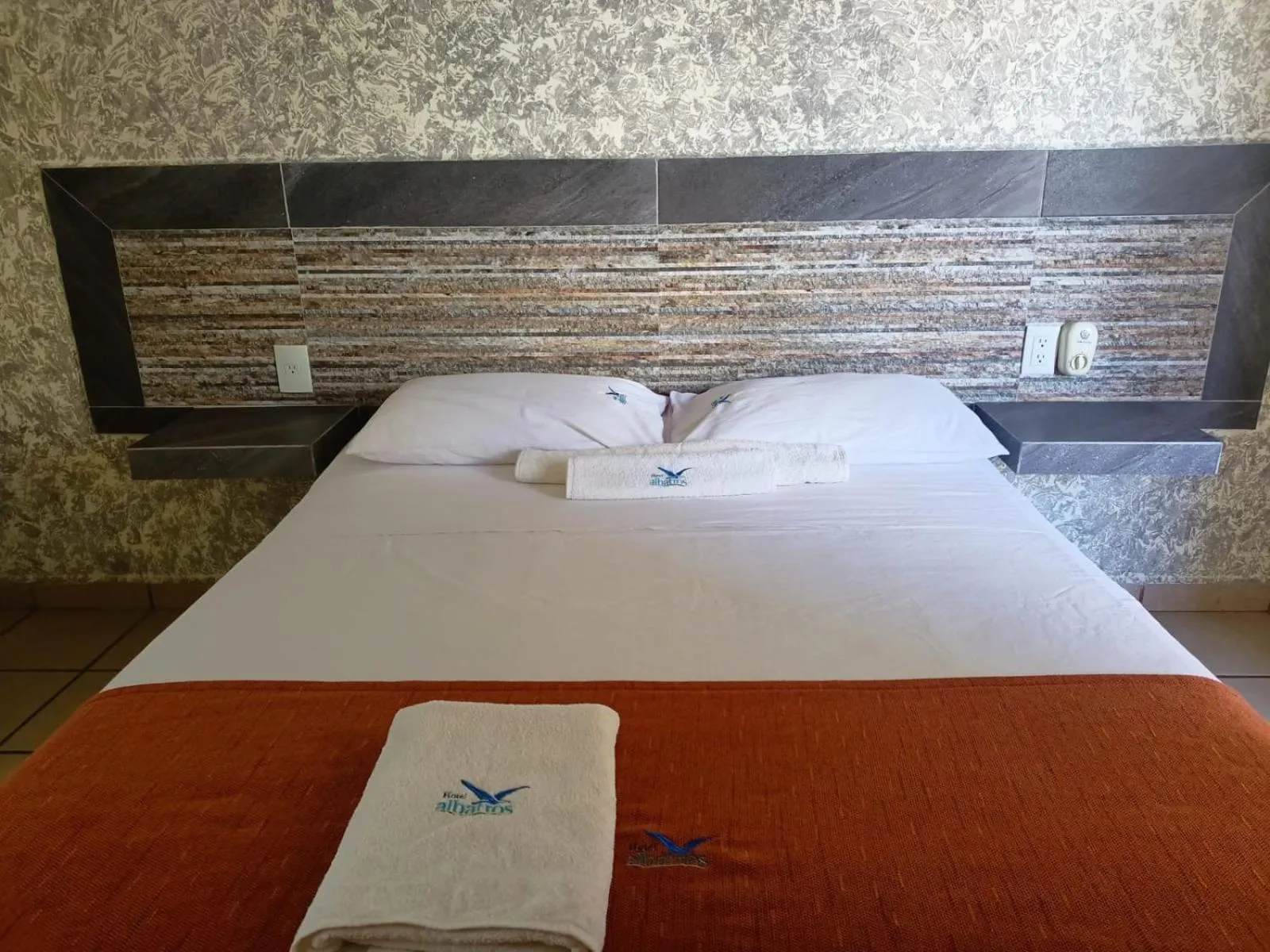 Bed in Hotel Albatros Peñita-Guayabitos Nayarit