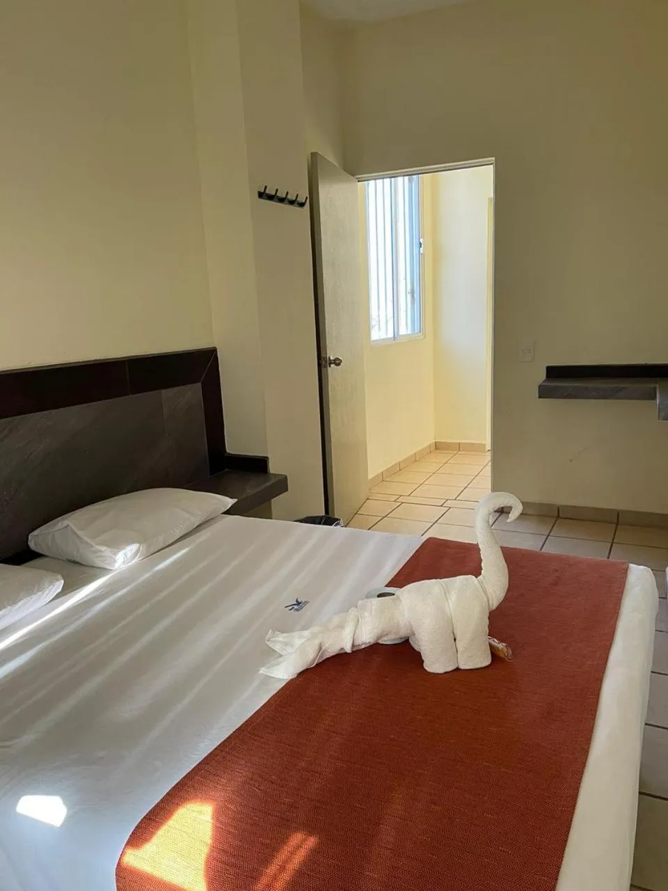 Bed in Hotel Albatros Peñita-Guayabitos Nayarit