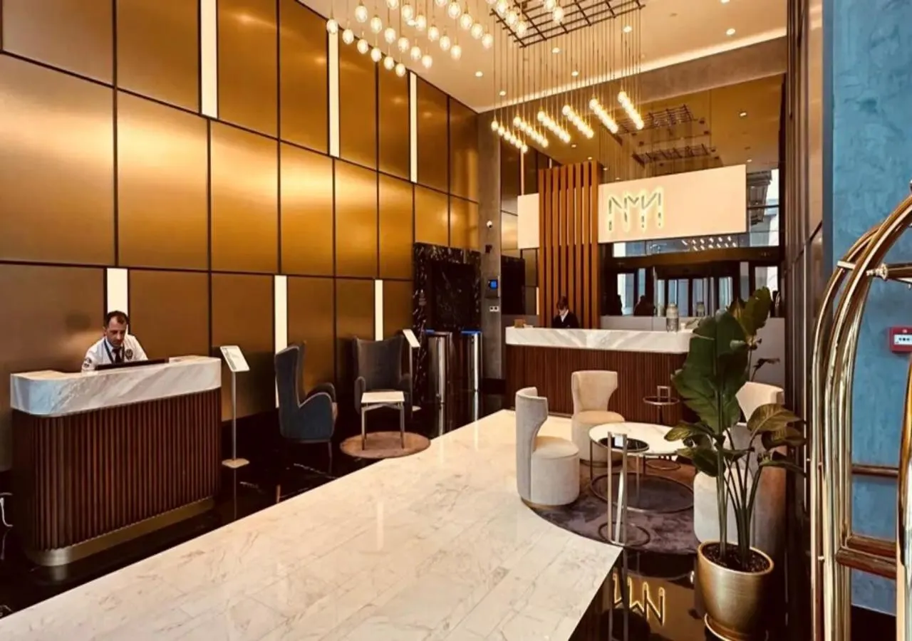 Lobby or reception in Maslak Aparts