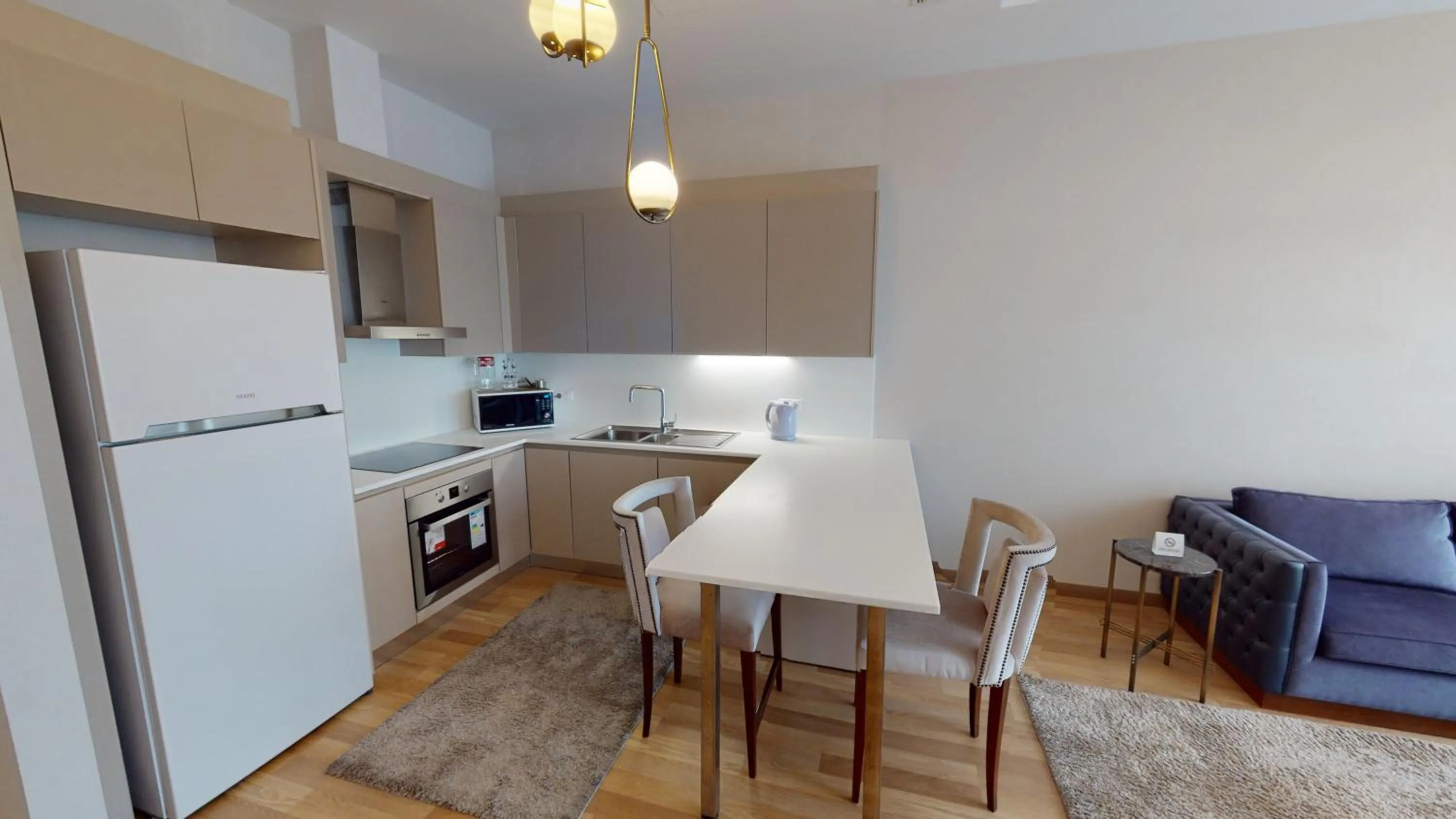 Kitchen or kitchenette in Maslak Aparts