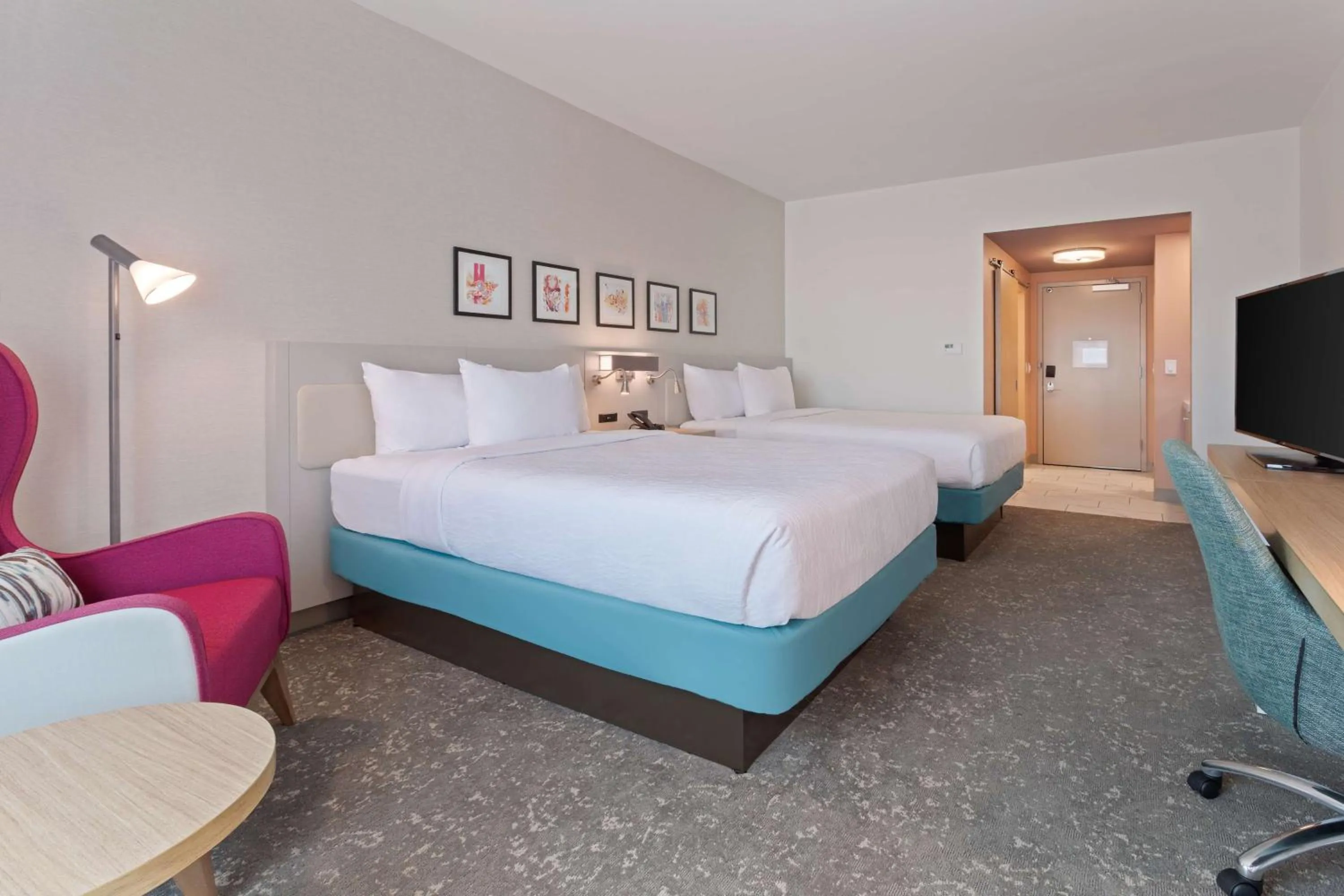 Bedroom, Bed in Hilton Garden Inn Homestead