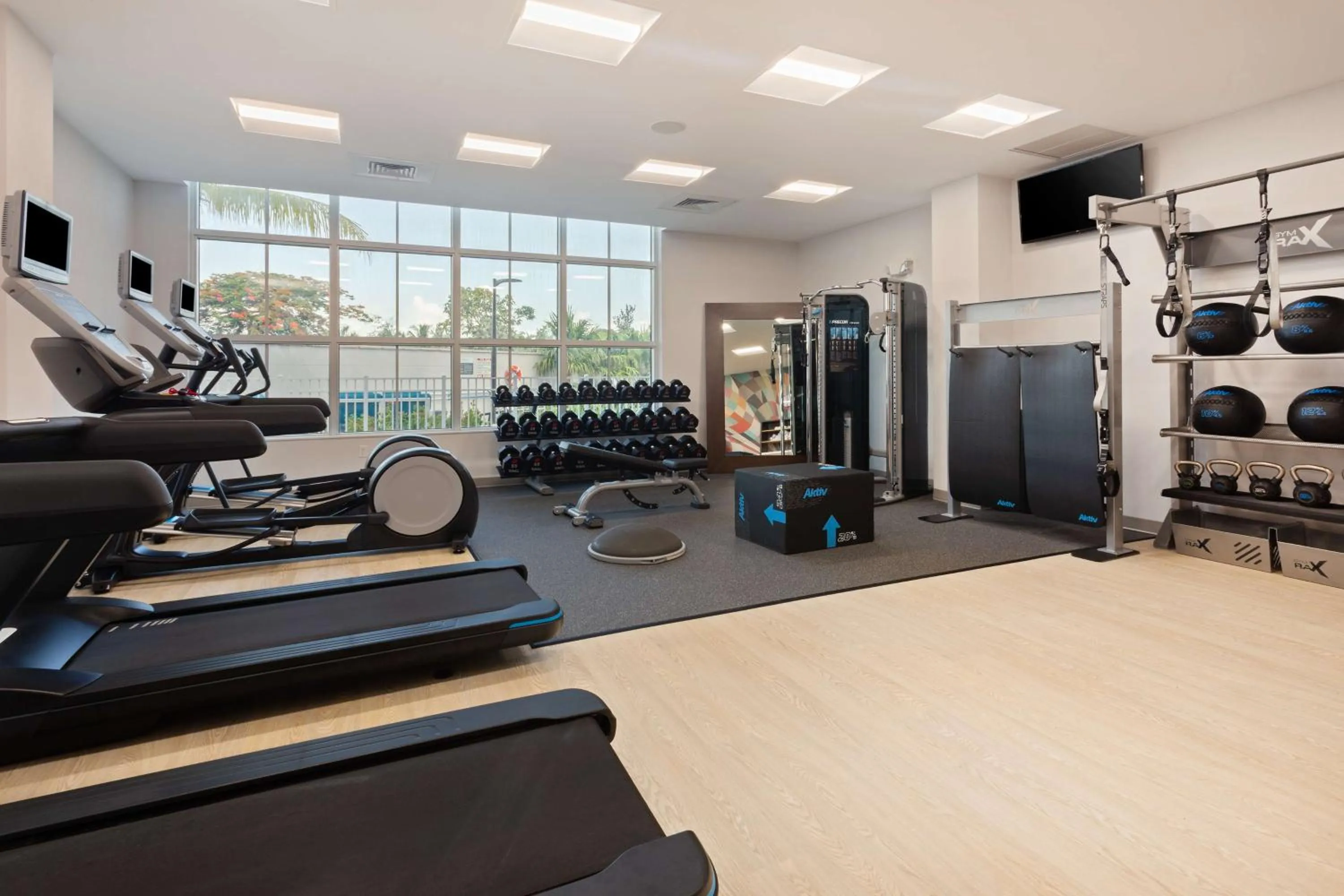 Fitness centre/facilities in Hilton Garden Inn Homestead