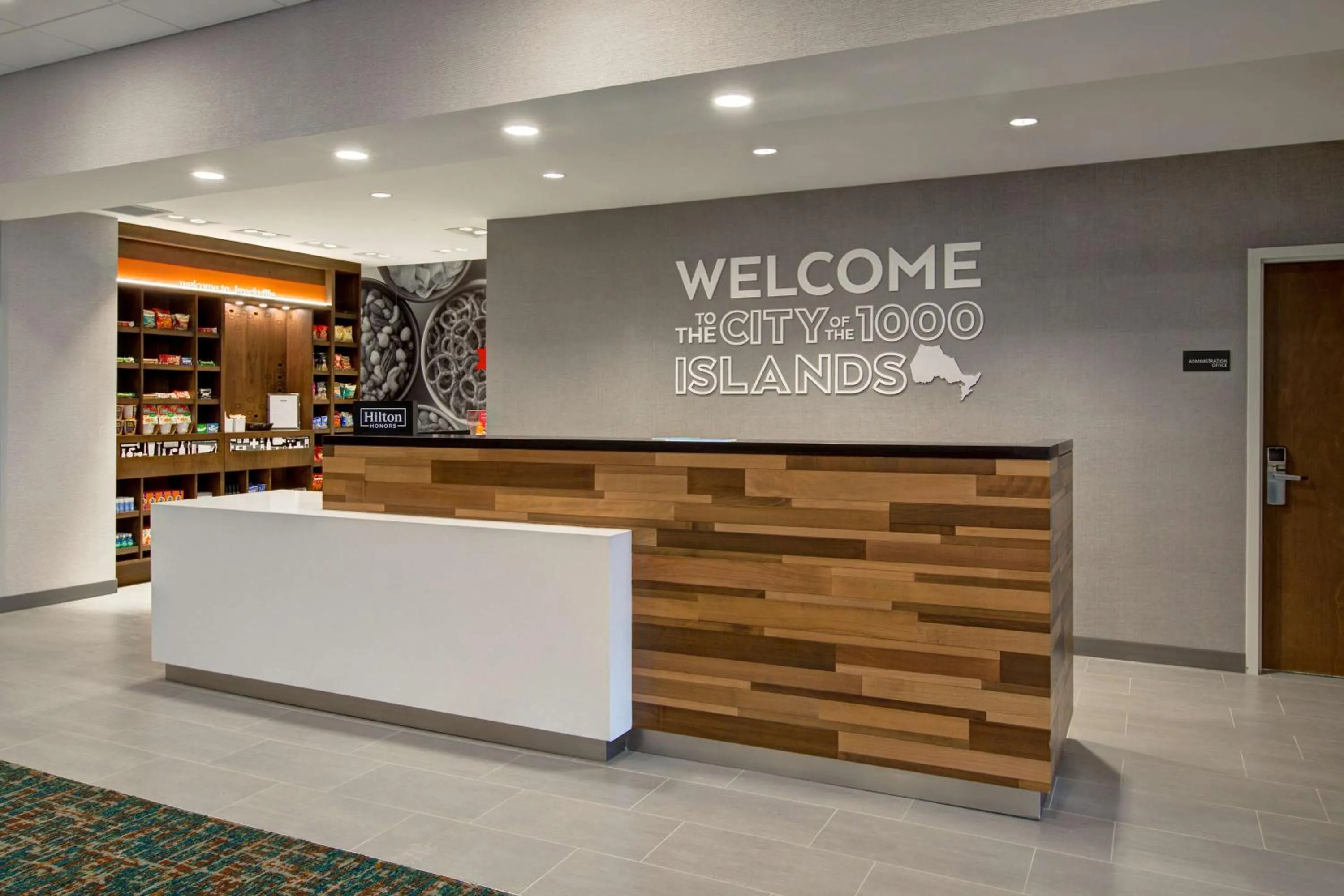Lobby or reception in Hampton Inn Brockville, On