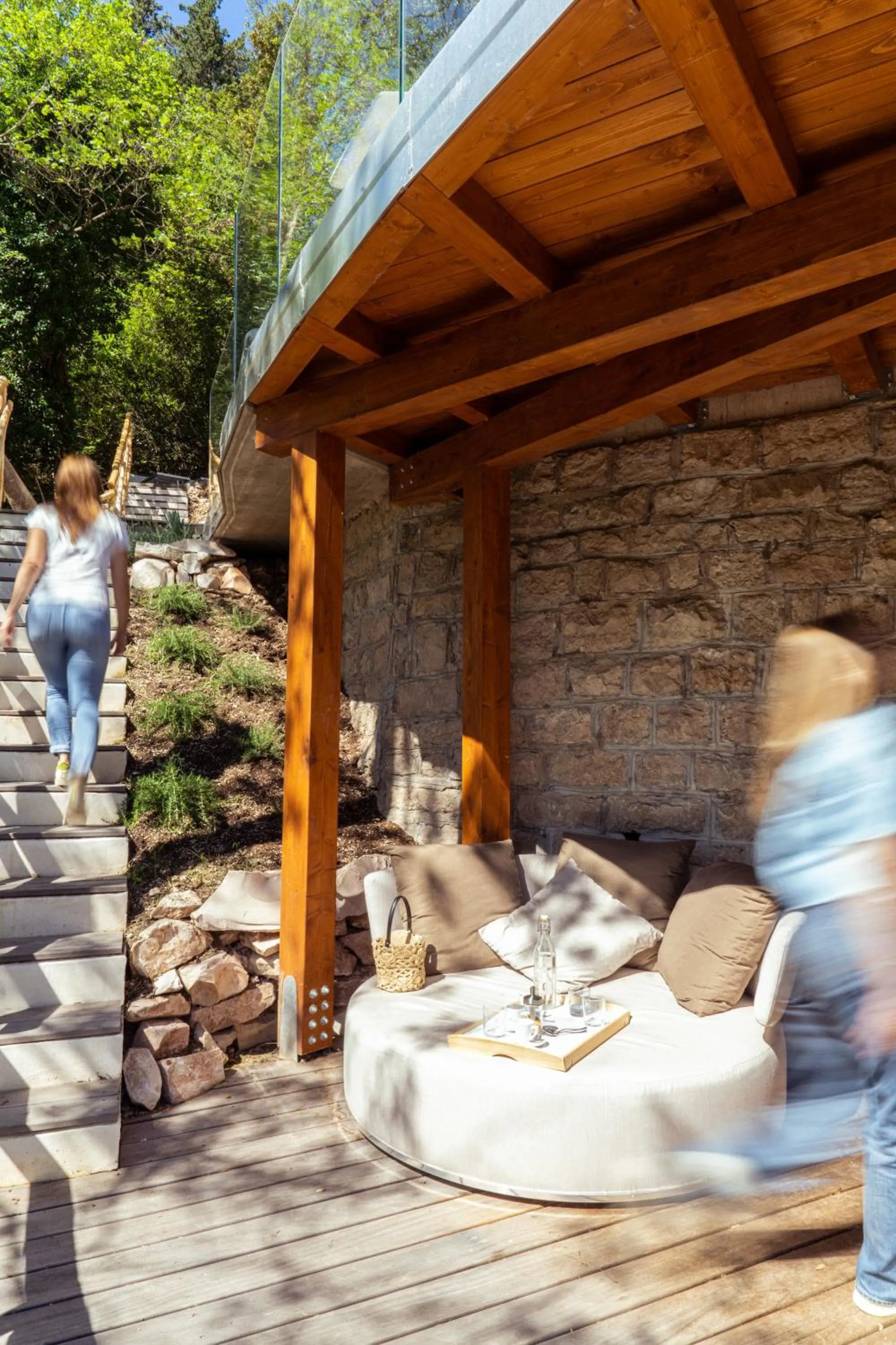 Garden in La Forestale Luxury Ecolodge - La Suite Royale