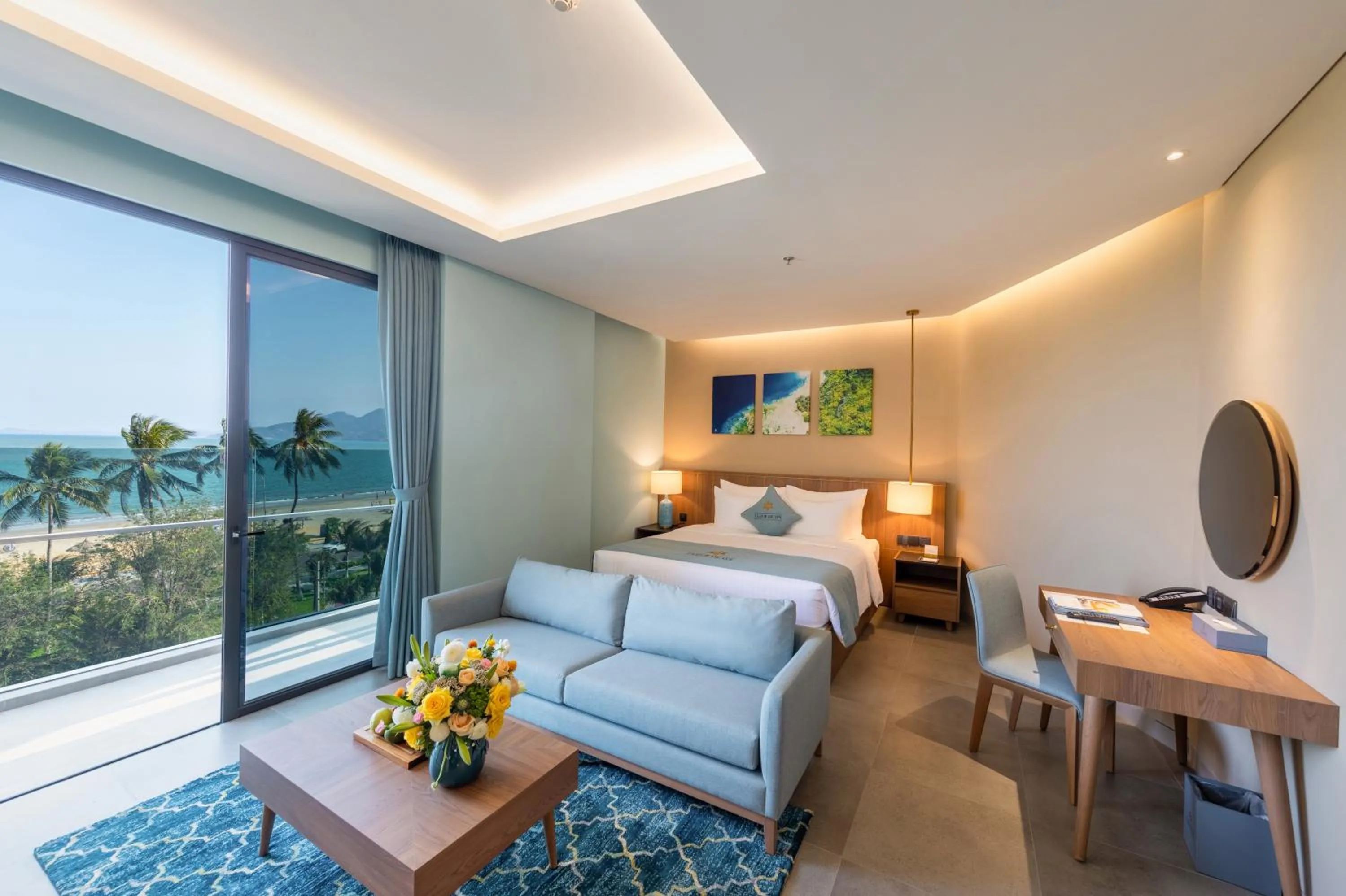 Bedroom, Bed in Fleur de Lys Hotel Quy Nhon