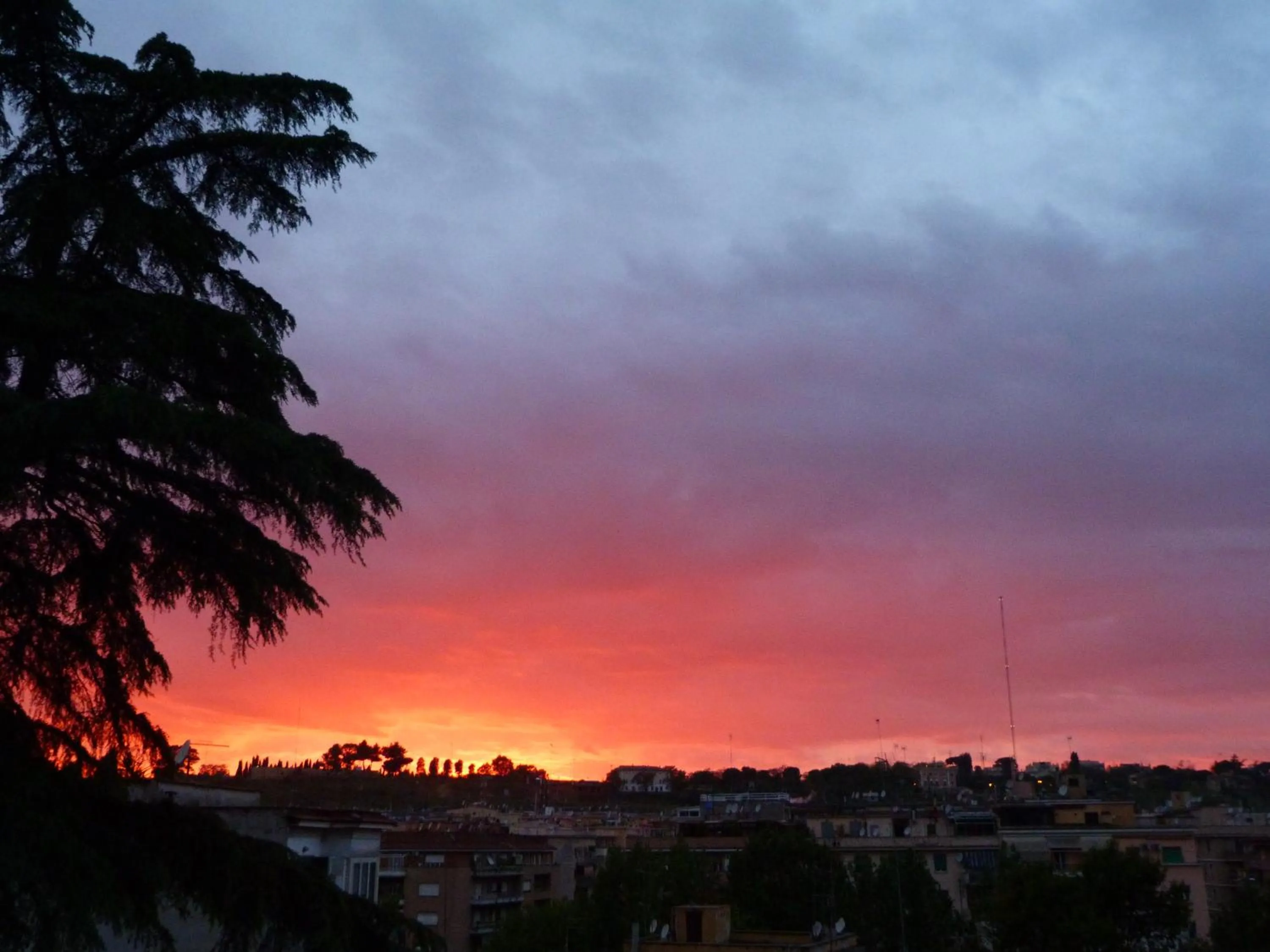 Sunset in Domus Getsemani