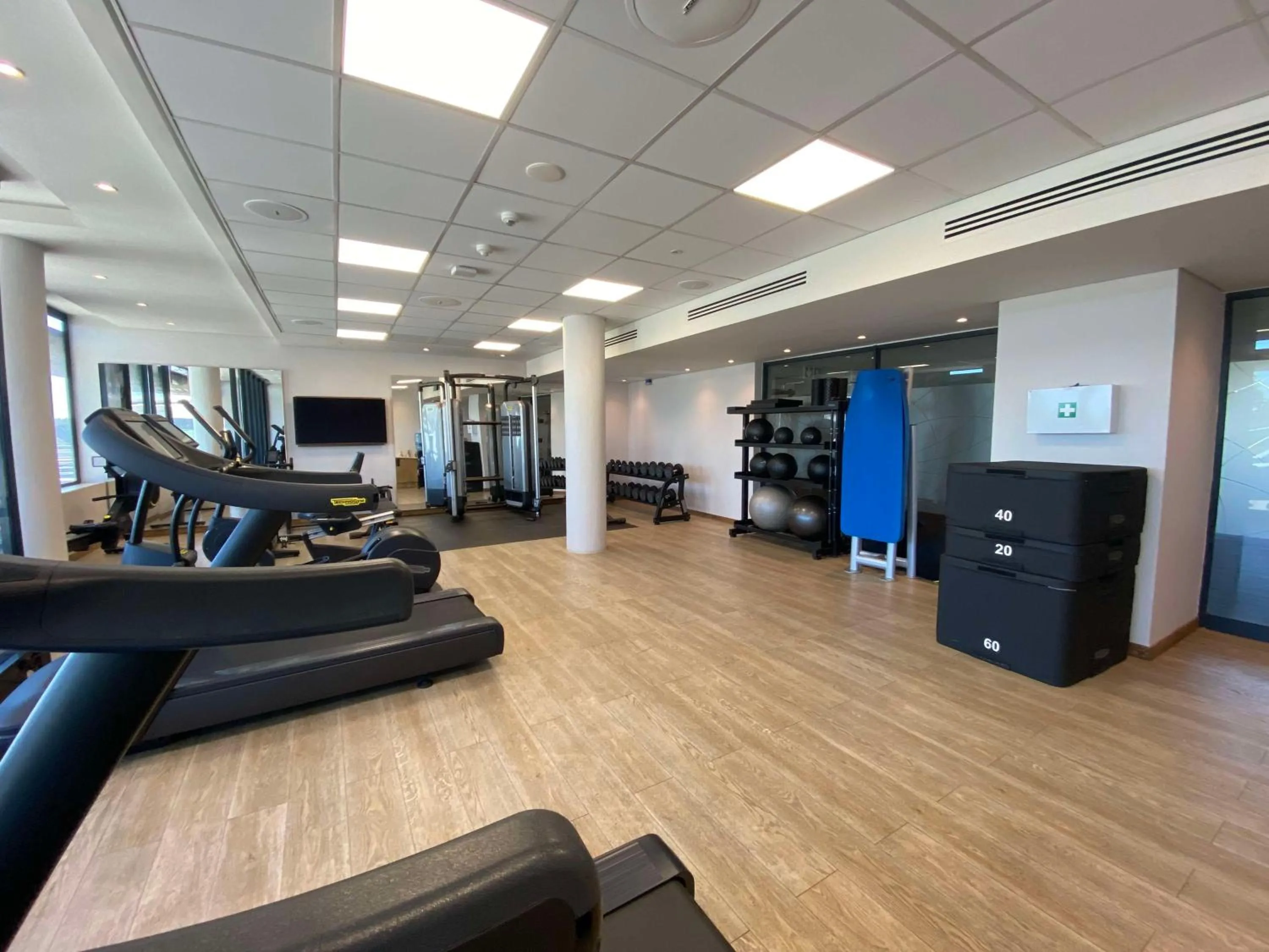 Fitness centre/facilities in Radisson Hotel and Convention Centre OR Tambo Airport
