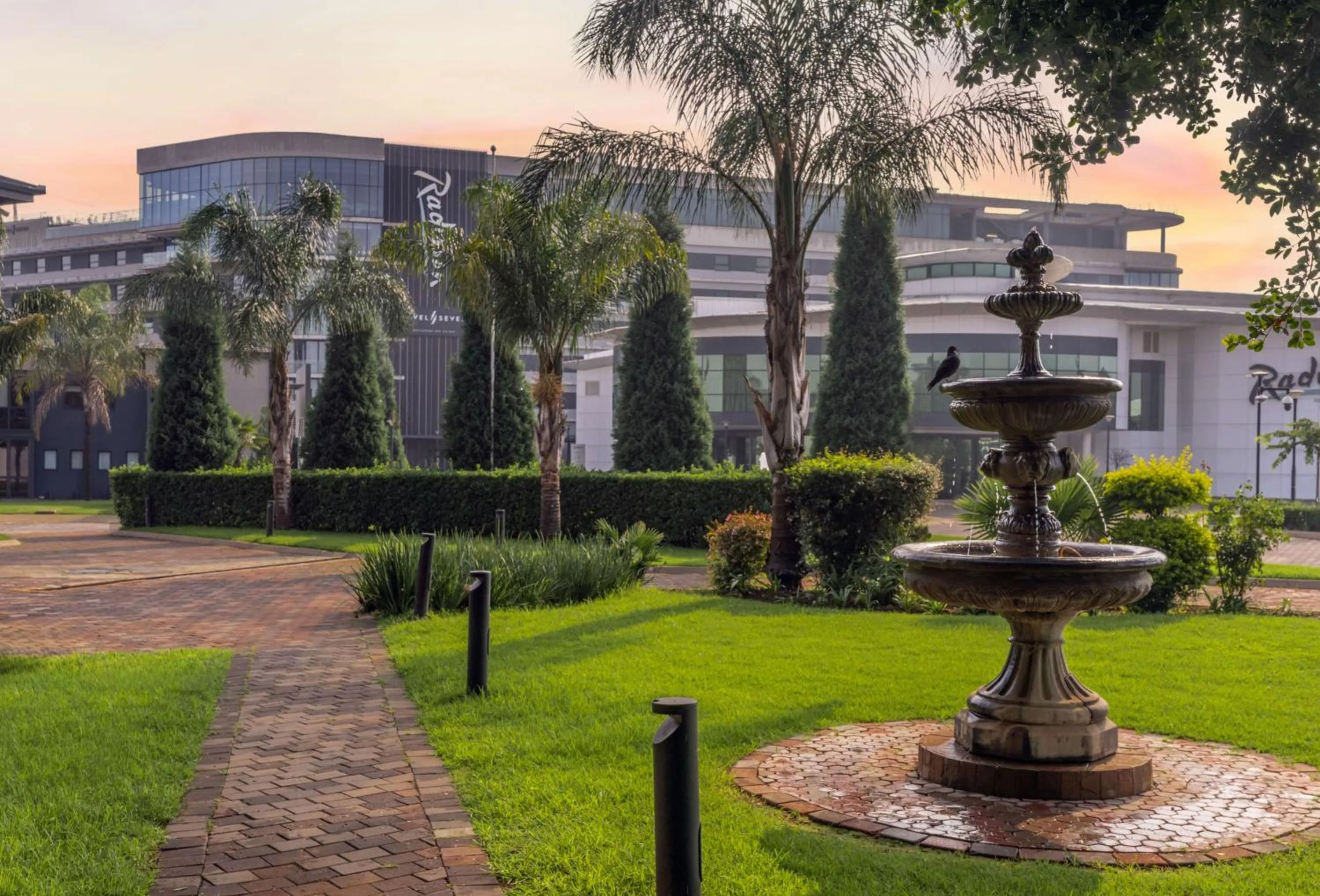 Property building in Radisson Hotel and Convention Centre OR Tambo Airport