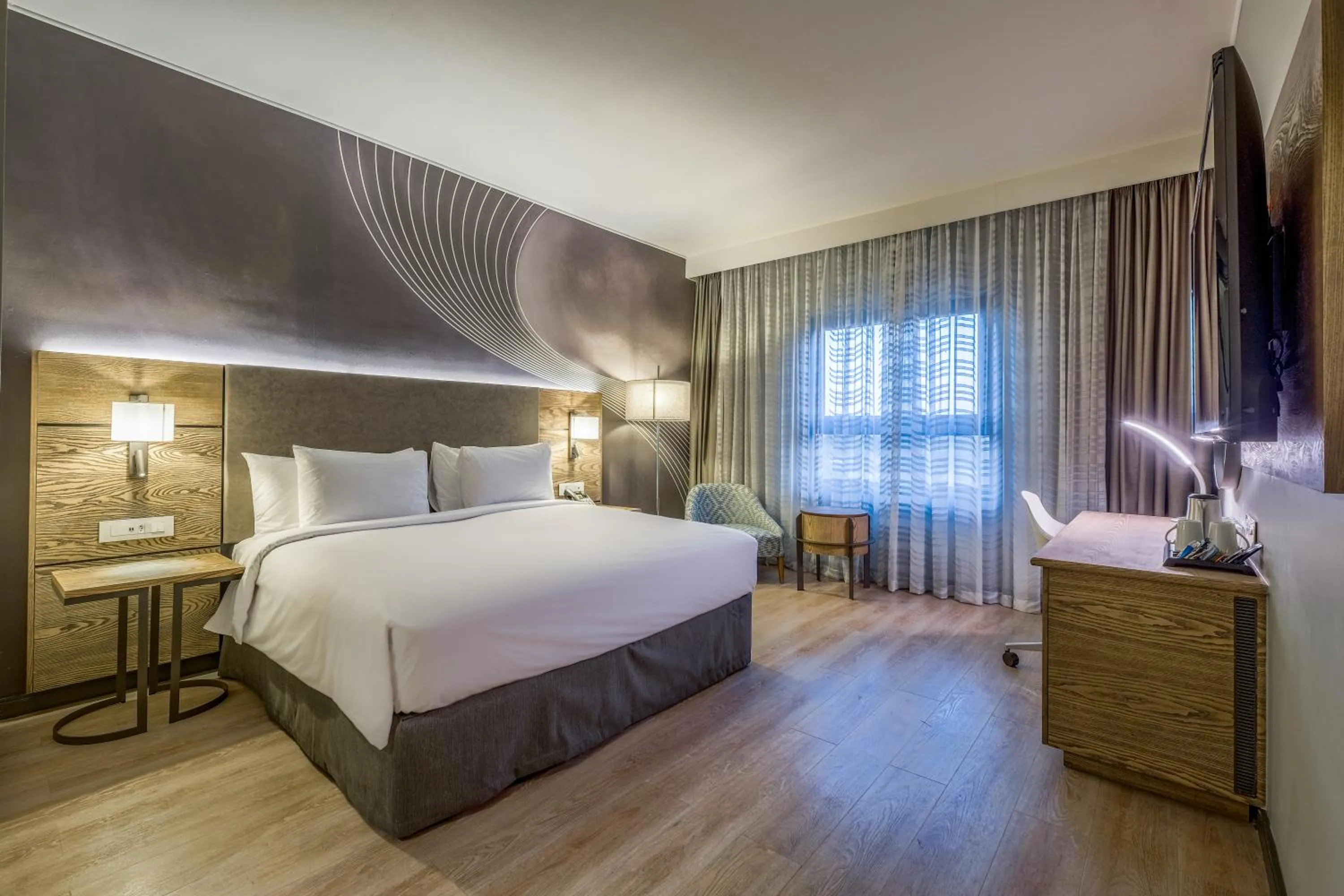 Bed in Radisson Hotel and Convention Centre OR Tambo Airport