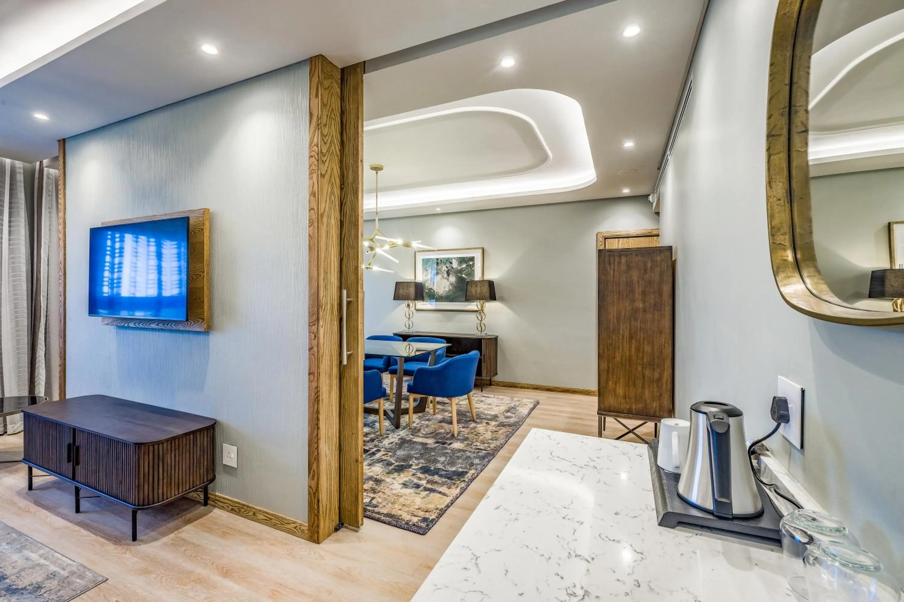 TV and multimedia in Radisson Hotel and Convention Centre OR Tambo Airport