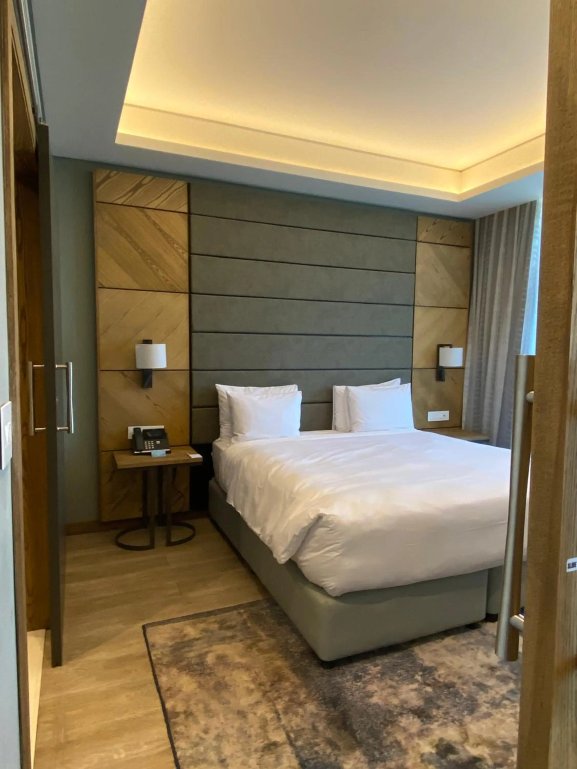 Bed in Radisson Hotel and Convention Centre OR Tambo Airport