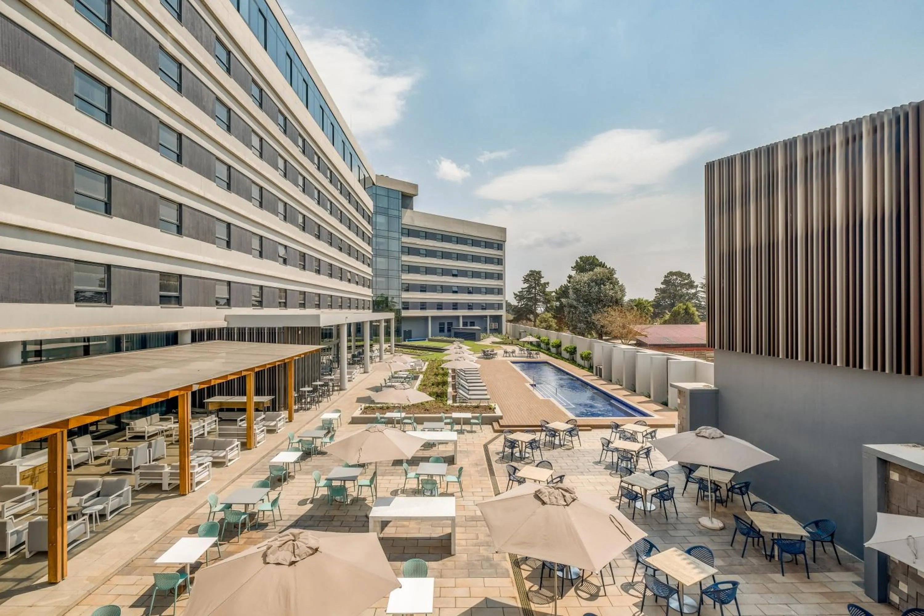 Balcony/Terrace in Radisson Hotel and Convention Centre OR Tambo Airport