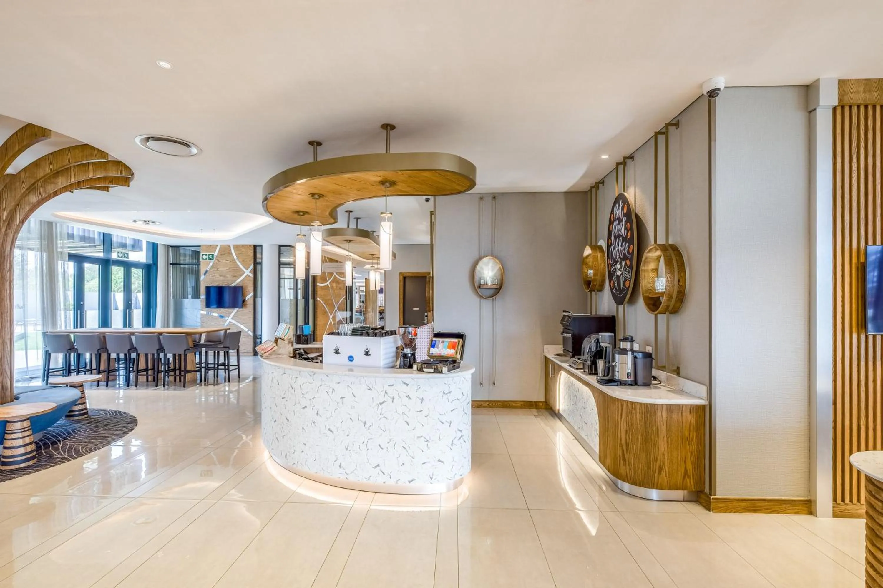 Food and drinks in Radisson Hotel and Convention Centre OR Tambo Airport