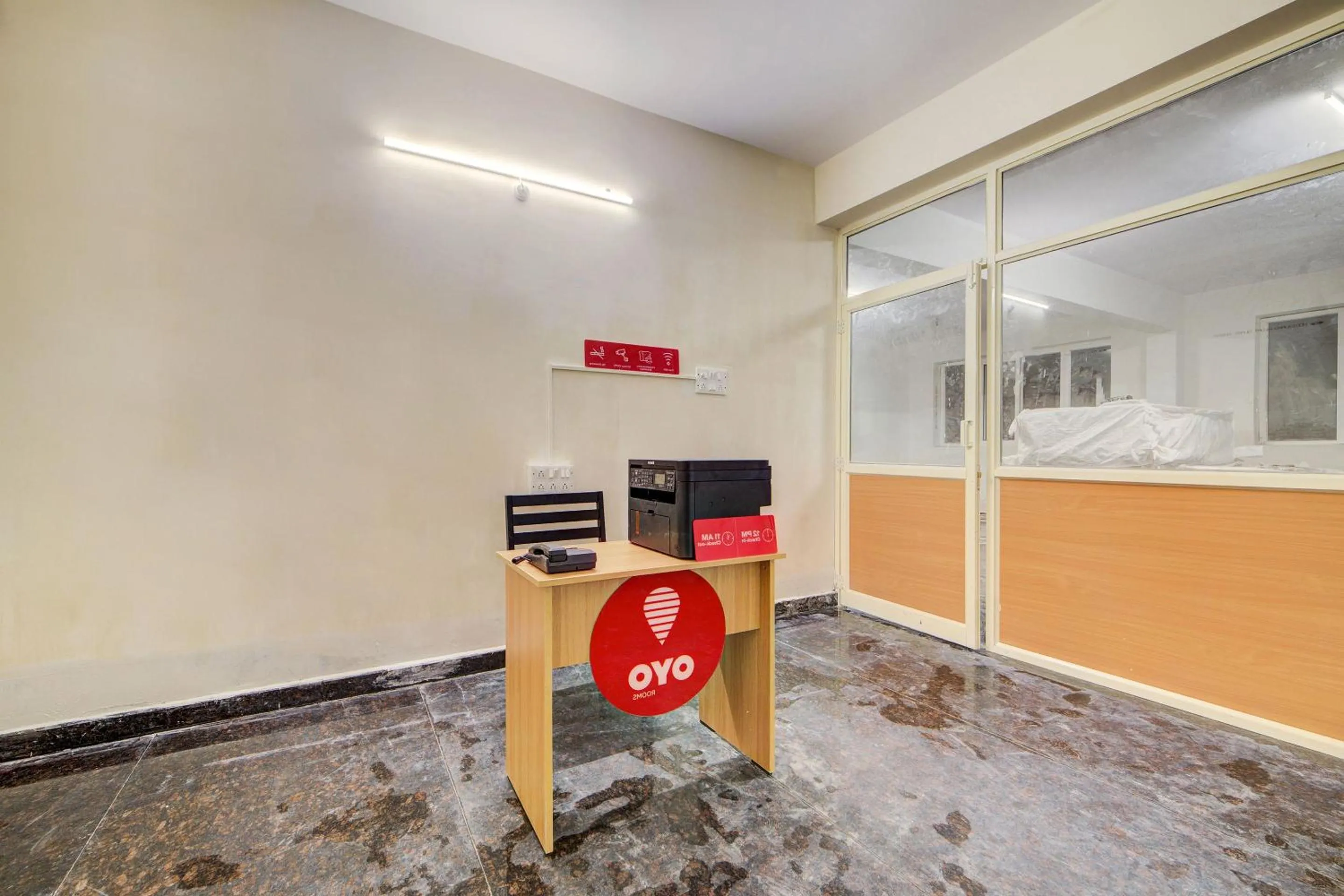 Lobby or reception in Hotel O JV Colony Near KFC Gachibowli