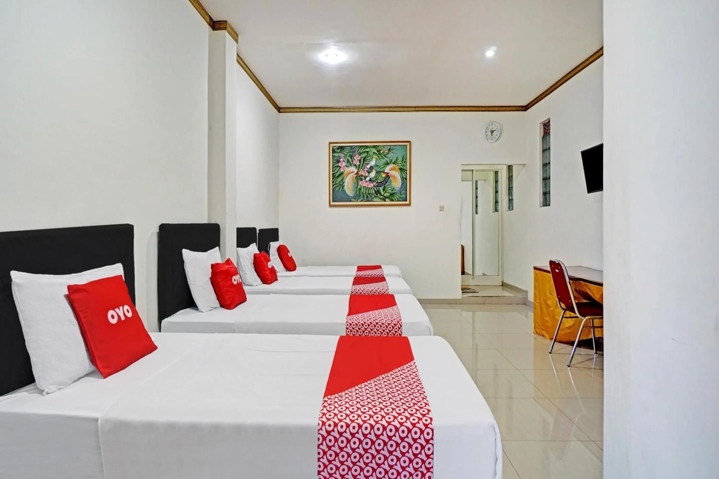 Bedroom, Bed in Hotel O Victory