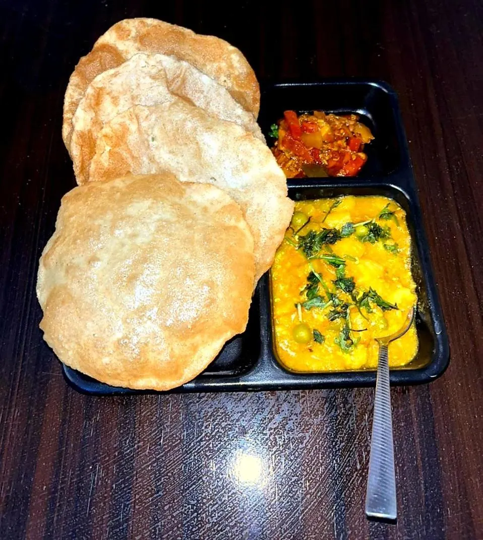 Breakfast in Hotel Rajat Residency Bijnor