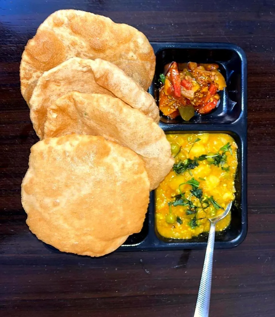 Breakfast in Hotel Rajat Residency Bijnor