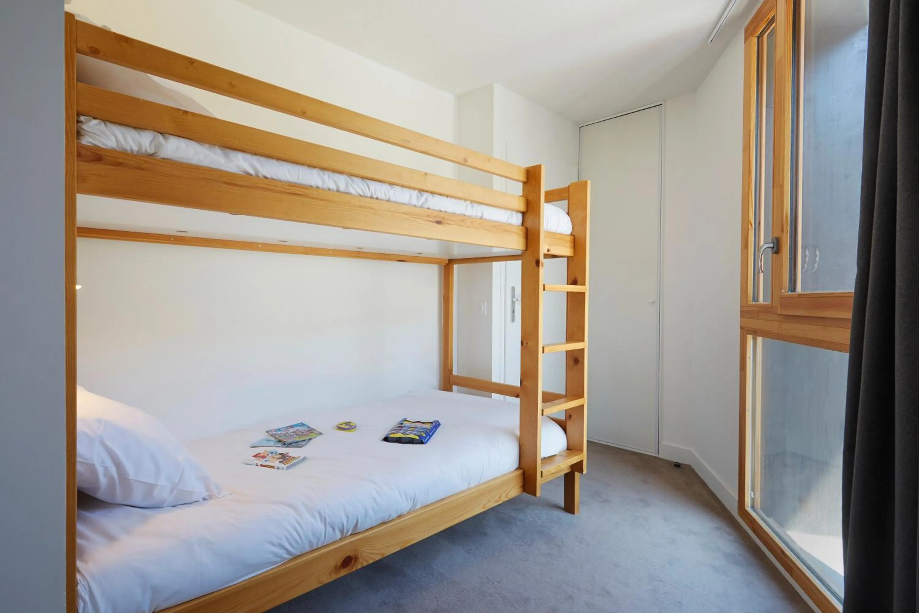 bunk bed in Résidence Néméa Le Hameau - Les Deux Alpes