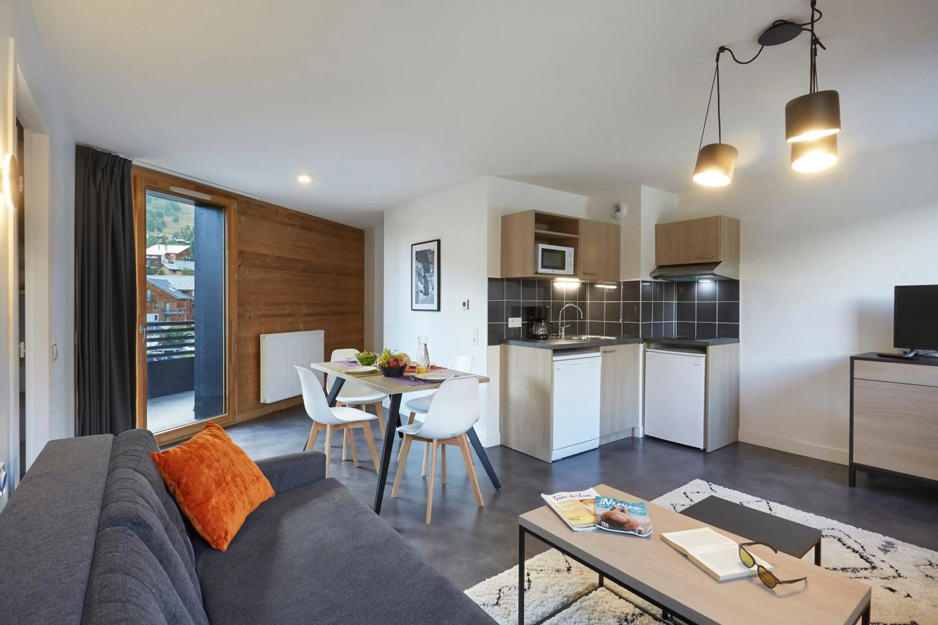 Balcony/Terrace in Résidence Néméa Le Hameau - Les Deux Alpes