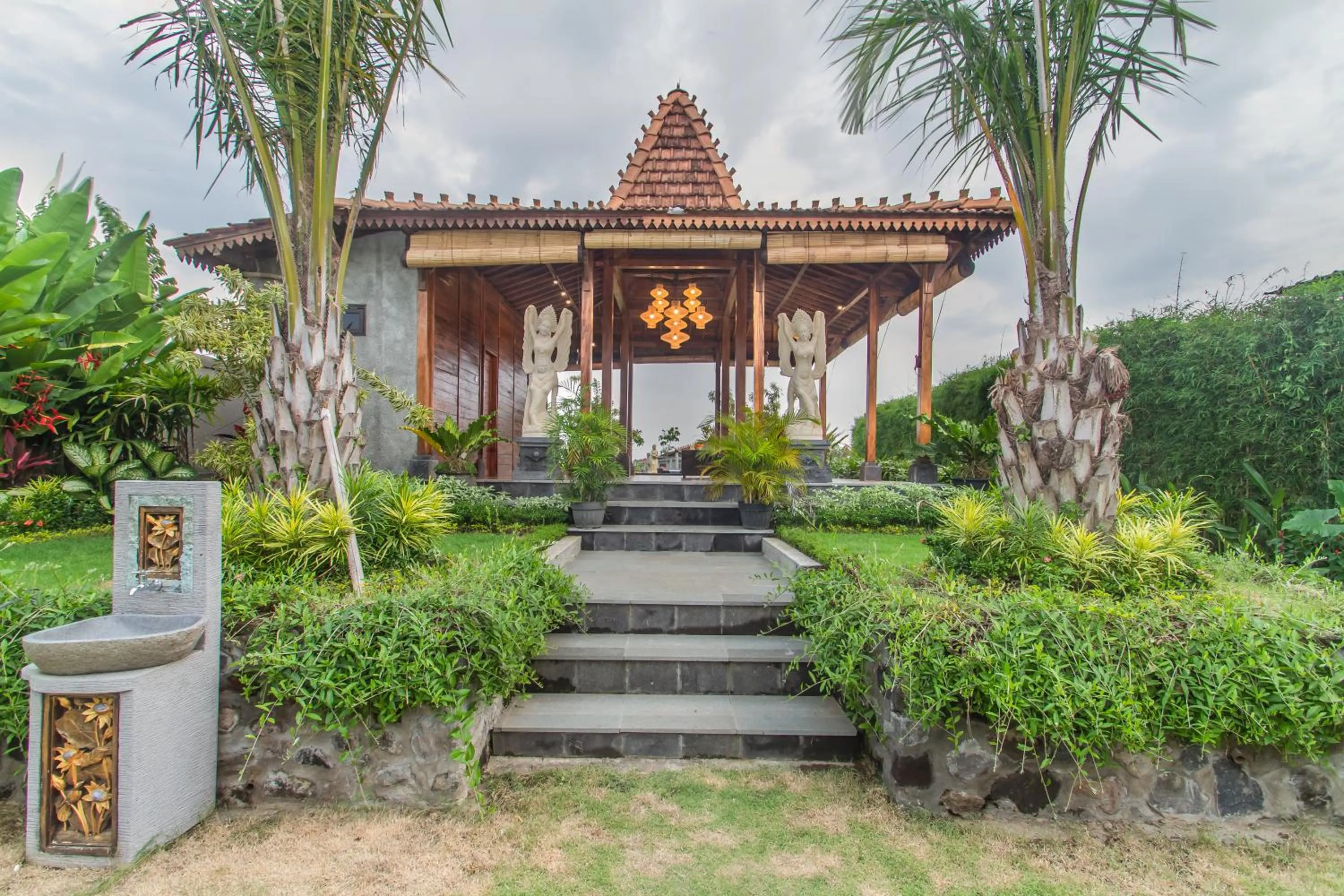 Facade/entrance in Aswanaya Villas Ubud