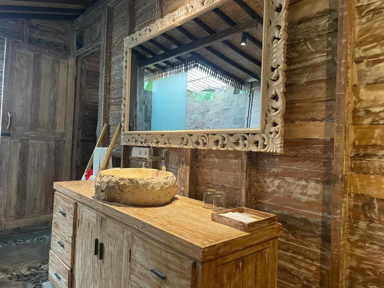 Bath in Aswanaya Villas Ubud