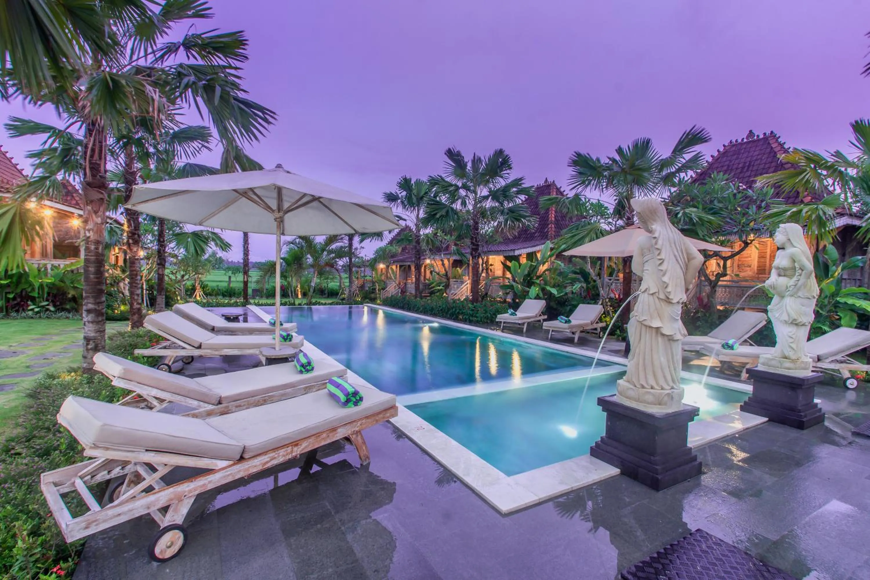 Garden in Aswanaya Villas Ubud