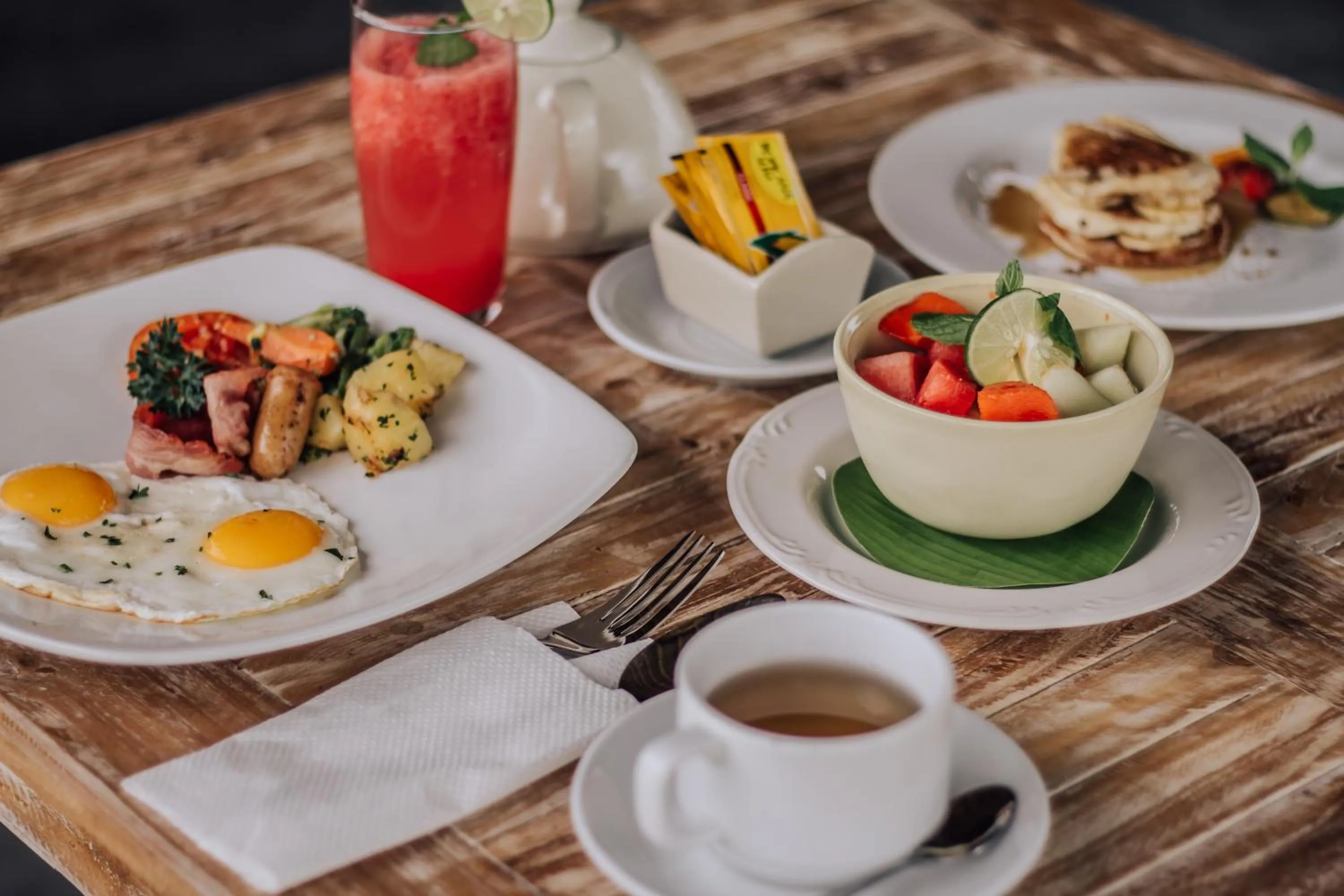 Food and drinks in Aswanaya Villas Ubud