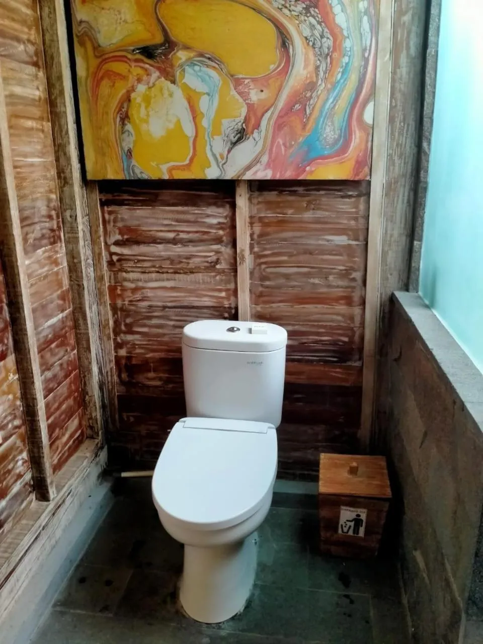 Toilet in Aswanaya Villas Ubud