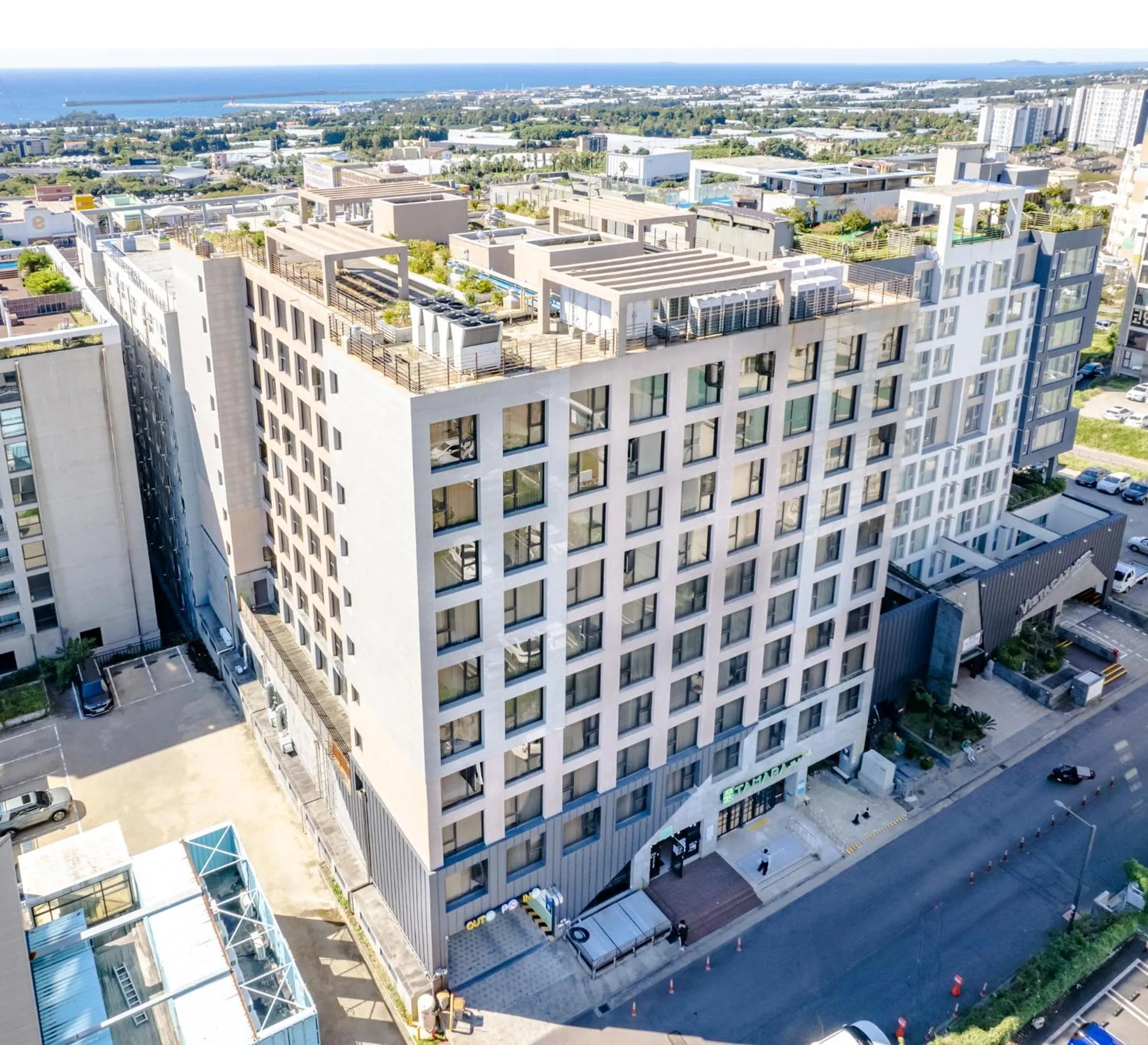 Property building in Tamara Jeju hotel