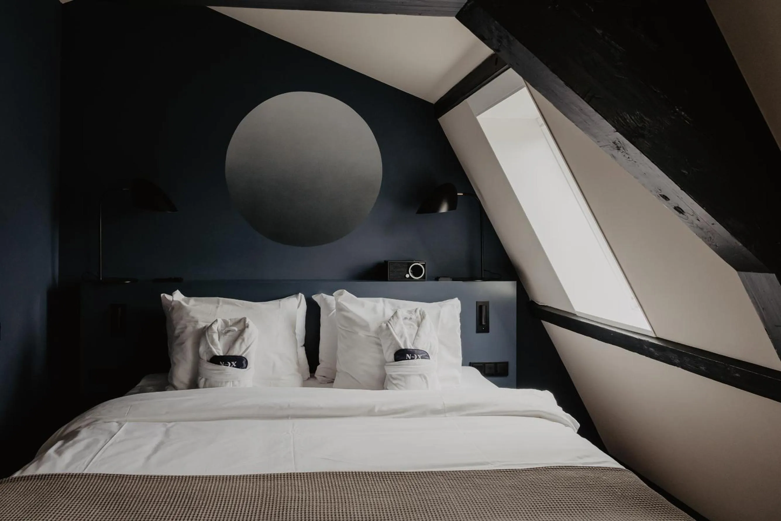 Bed in The Nox Hotel