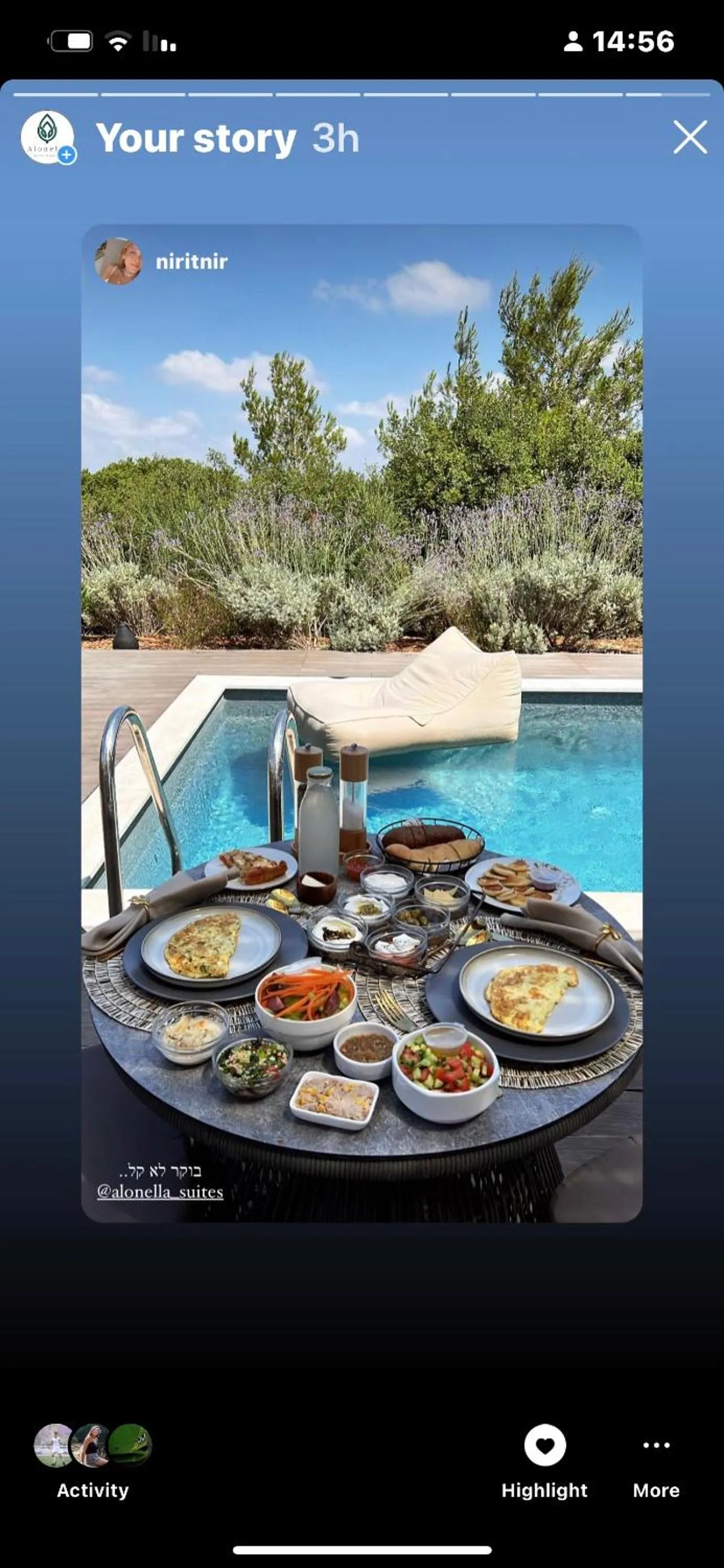 Food and drinks in Alonella