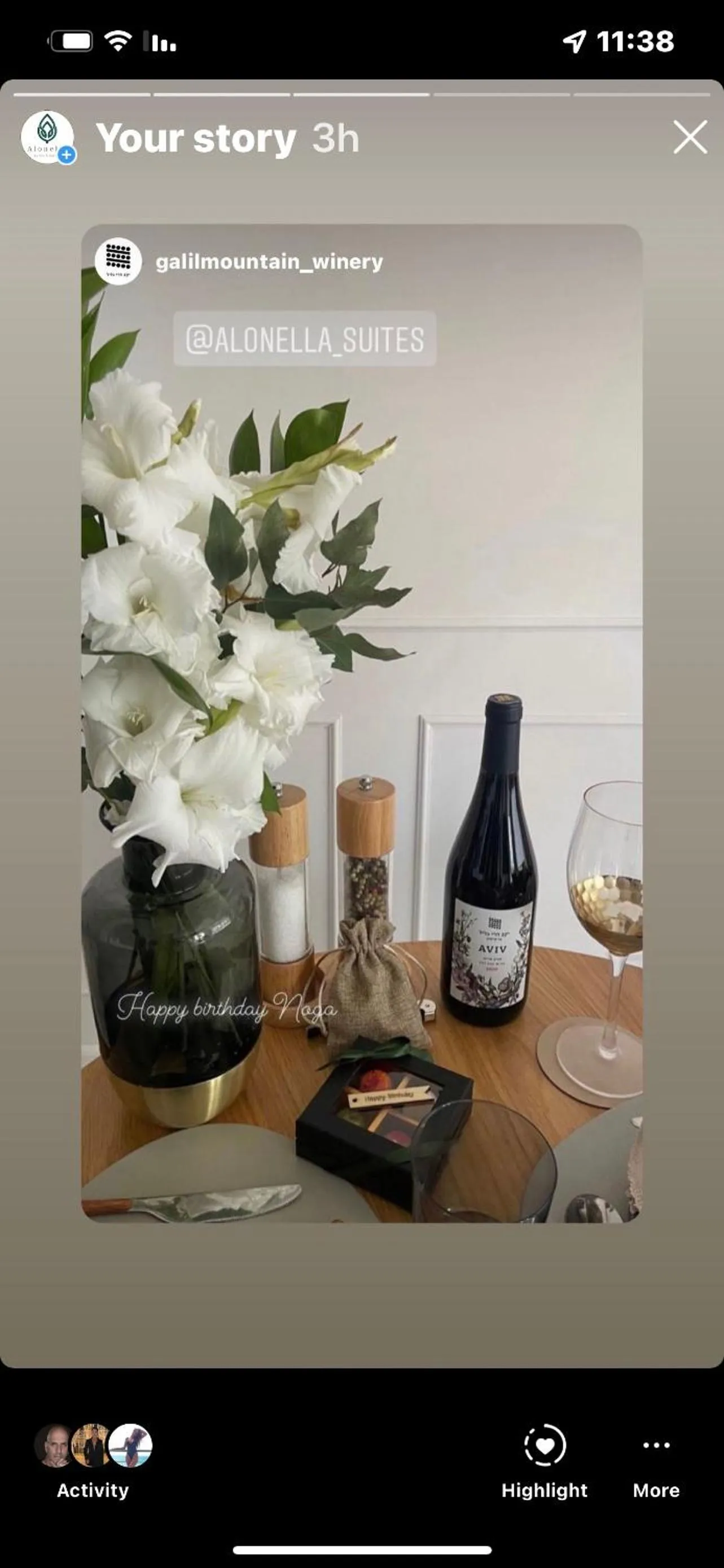 Food and drinks in Alonella