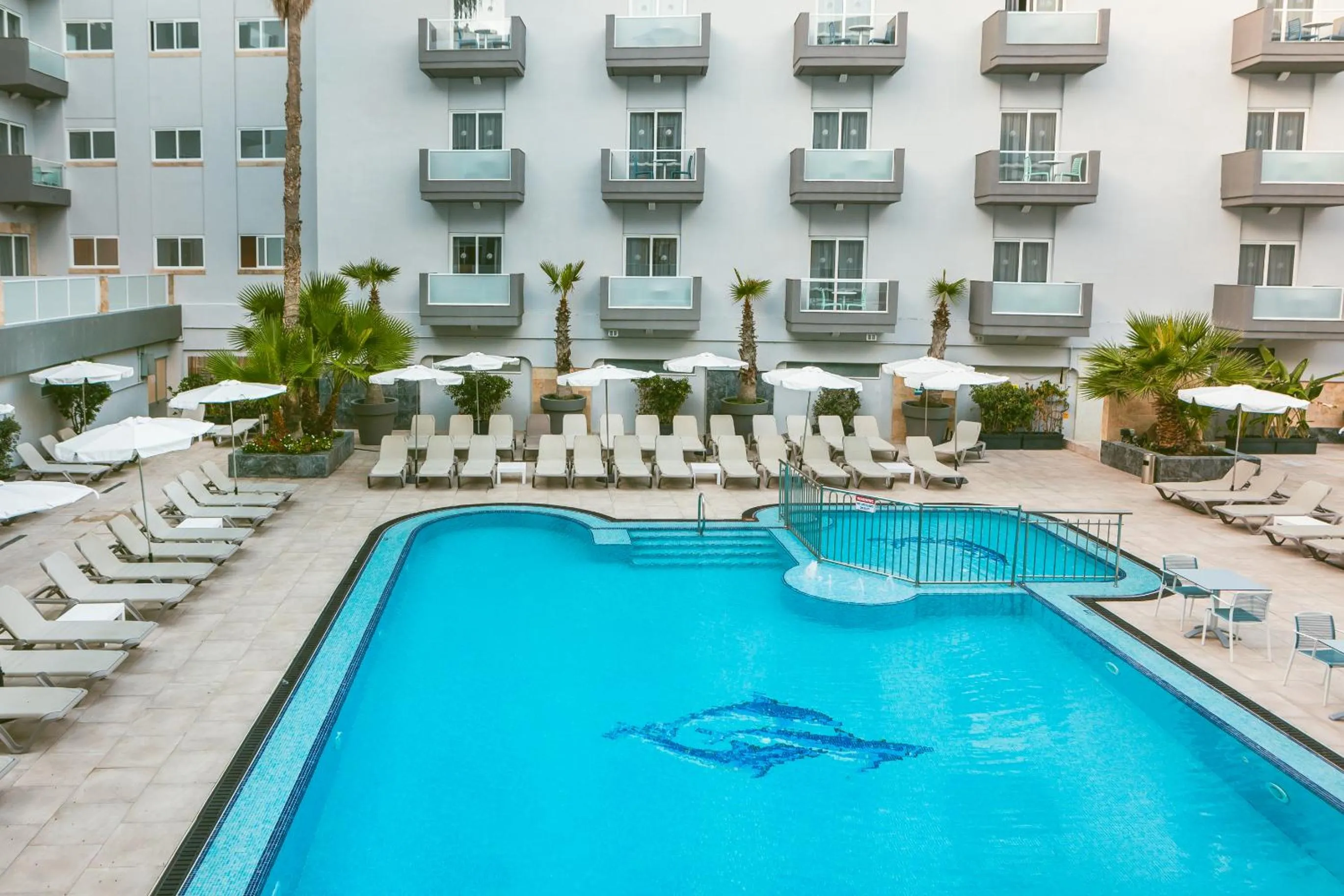 Swimming pool in Bora Bora Ibiza Malta Resort - Music Hotel - Adults Only 18 plus