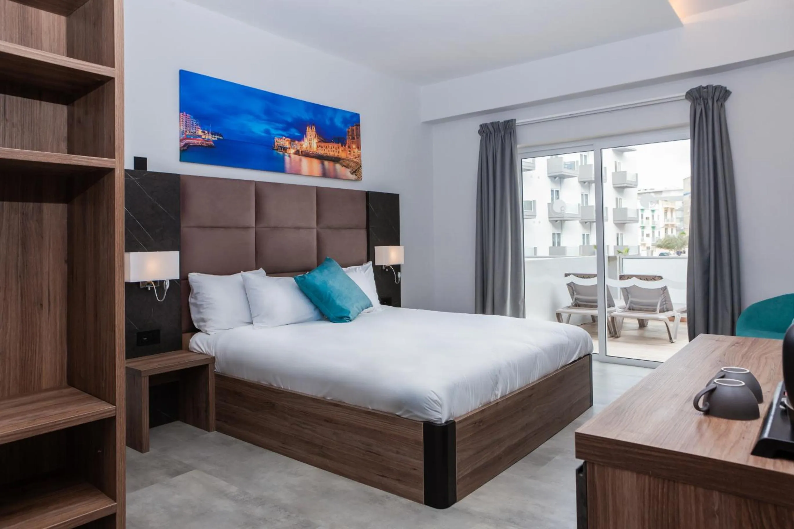 Bedroom, Bed in Bora Bora Ibiza Malta Resort - Music Hotel - Adults Only 18 plus