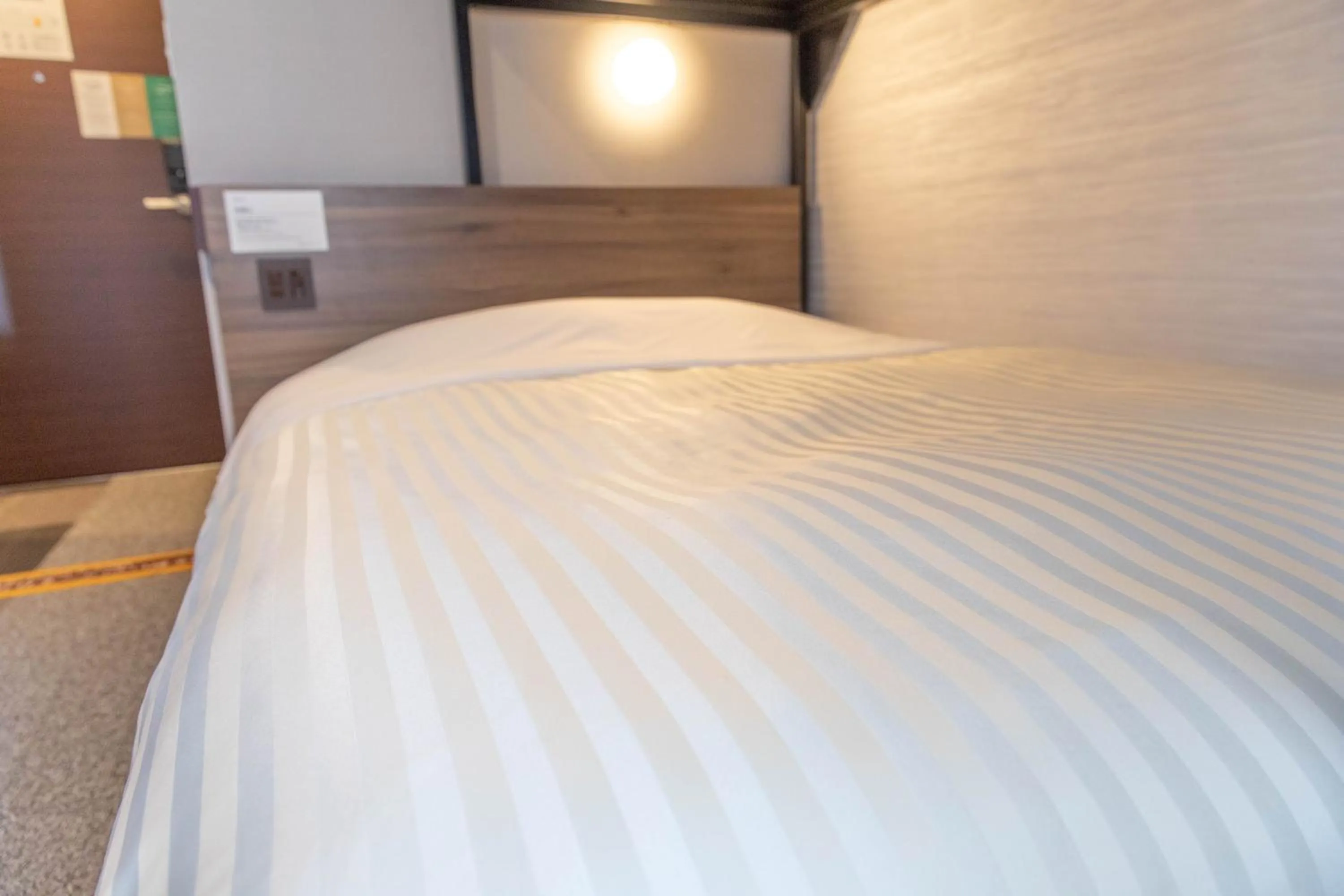 Bed in Super Hotel Tokyo Akabane Eki Minamiguchi