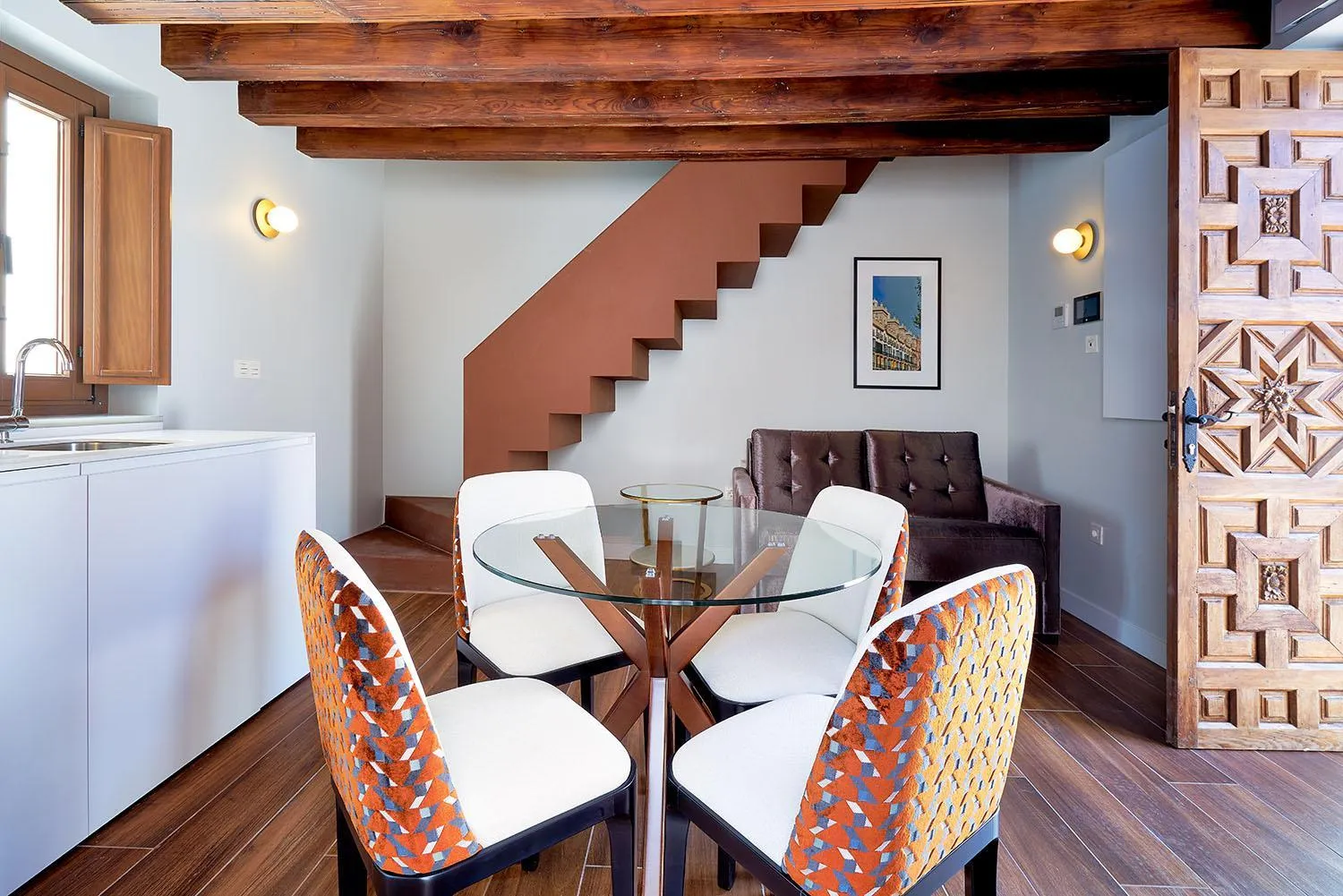 Dining area in Tandem Torres de Cádiz Suites