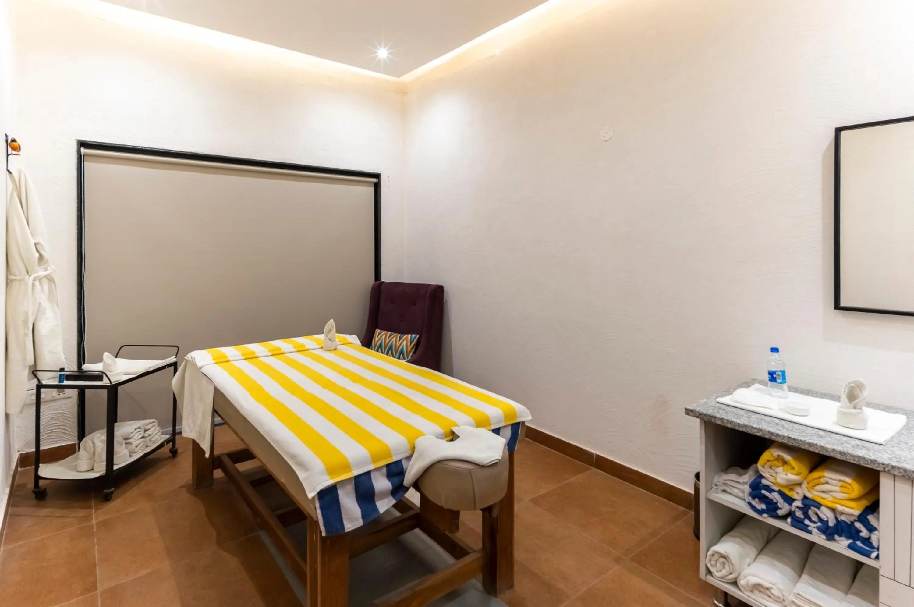 Spa and wellness centre/facilities, Bed in Vanaashrya Resort and Spa Sariska