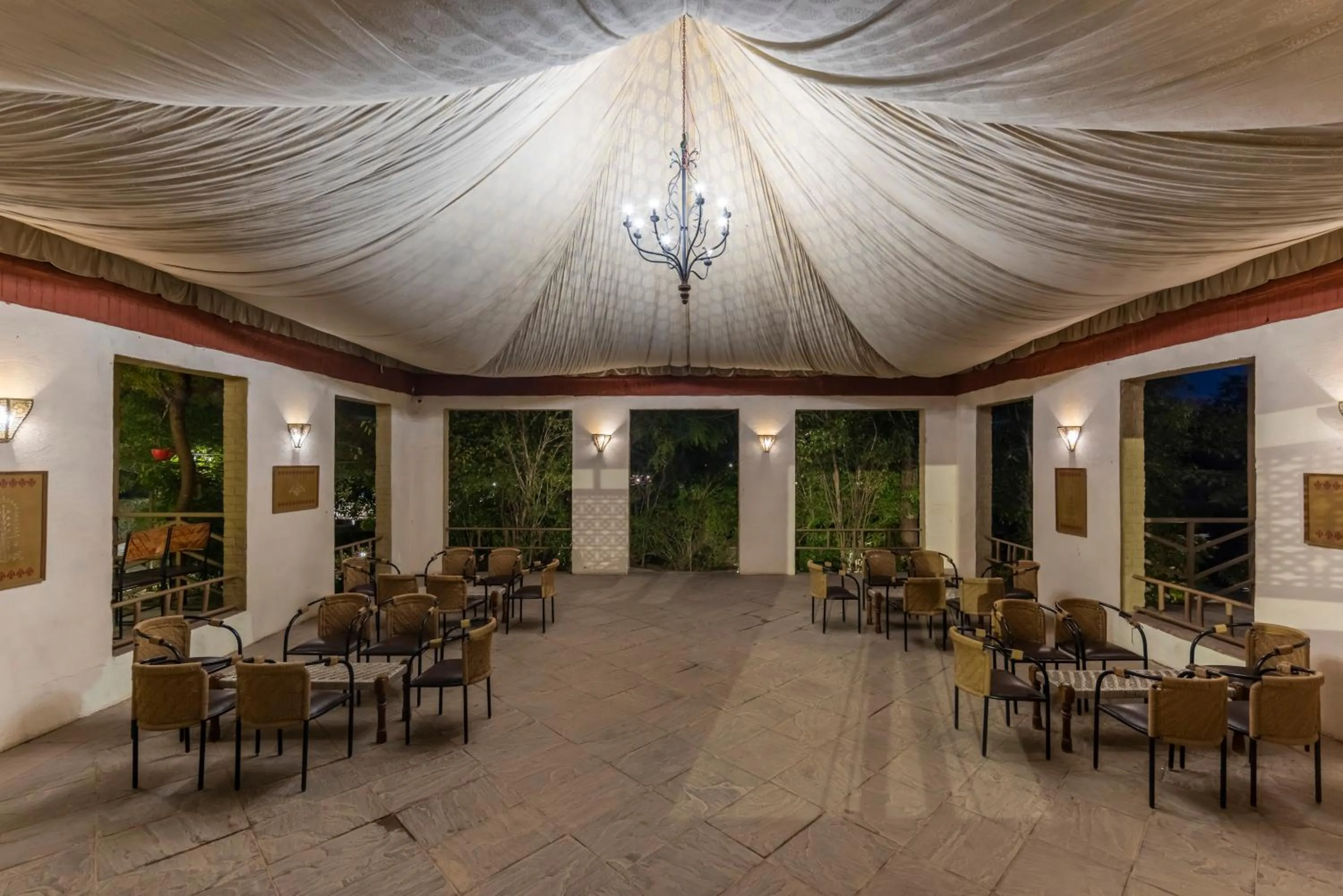 Property building in Vanaashrya Resort and Spa Sariska