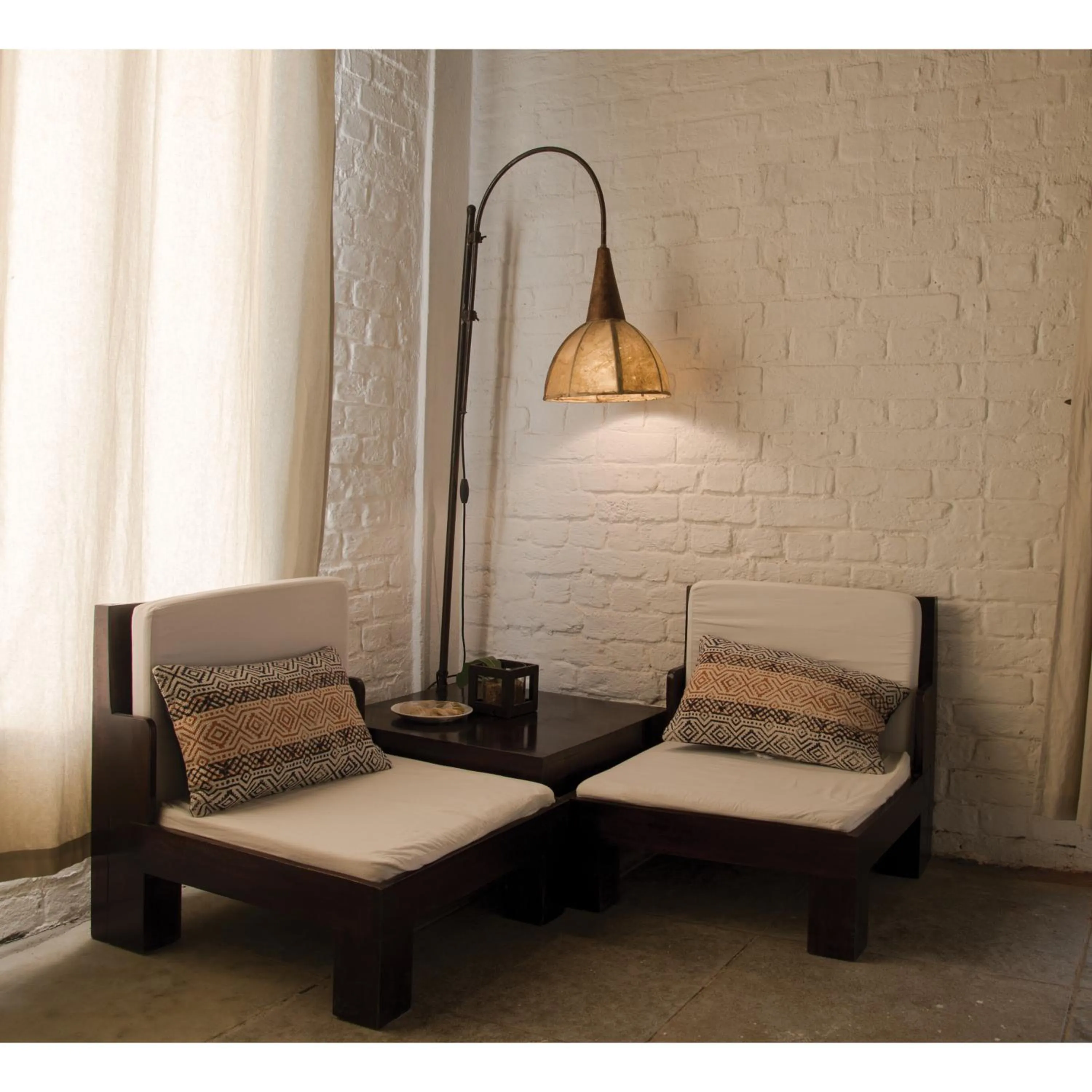 Seating area in Vanaashrya Resort and Spa Sariska