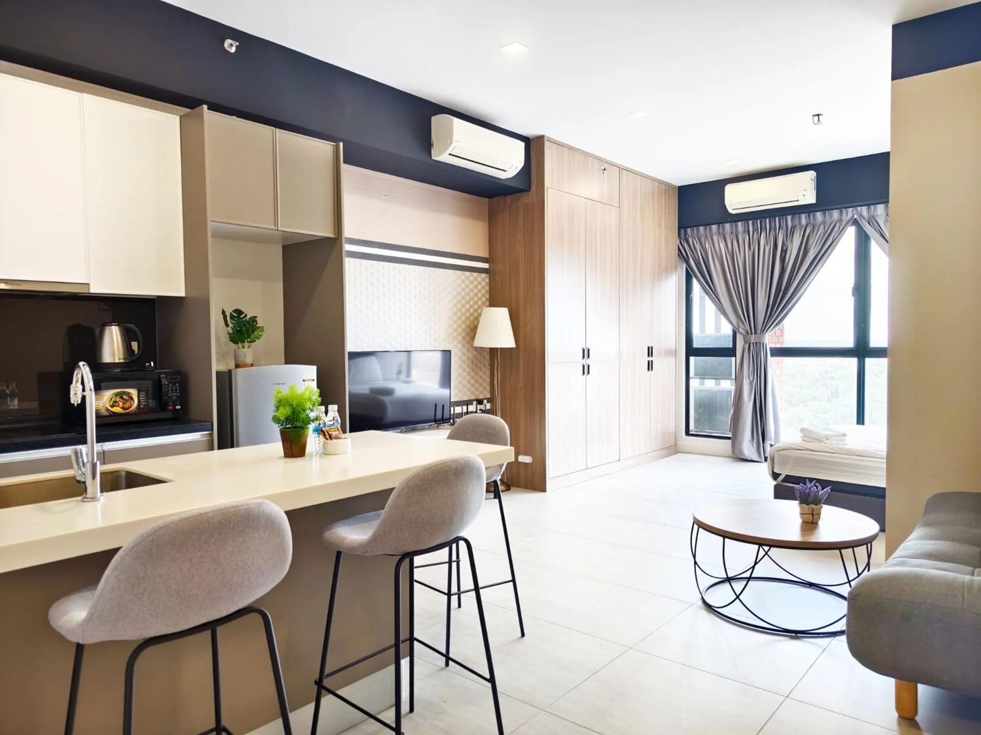 Living room in Bell Suites by Salaam Suites, Sepang