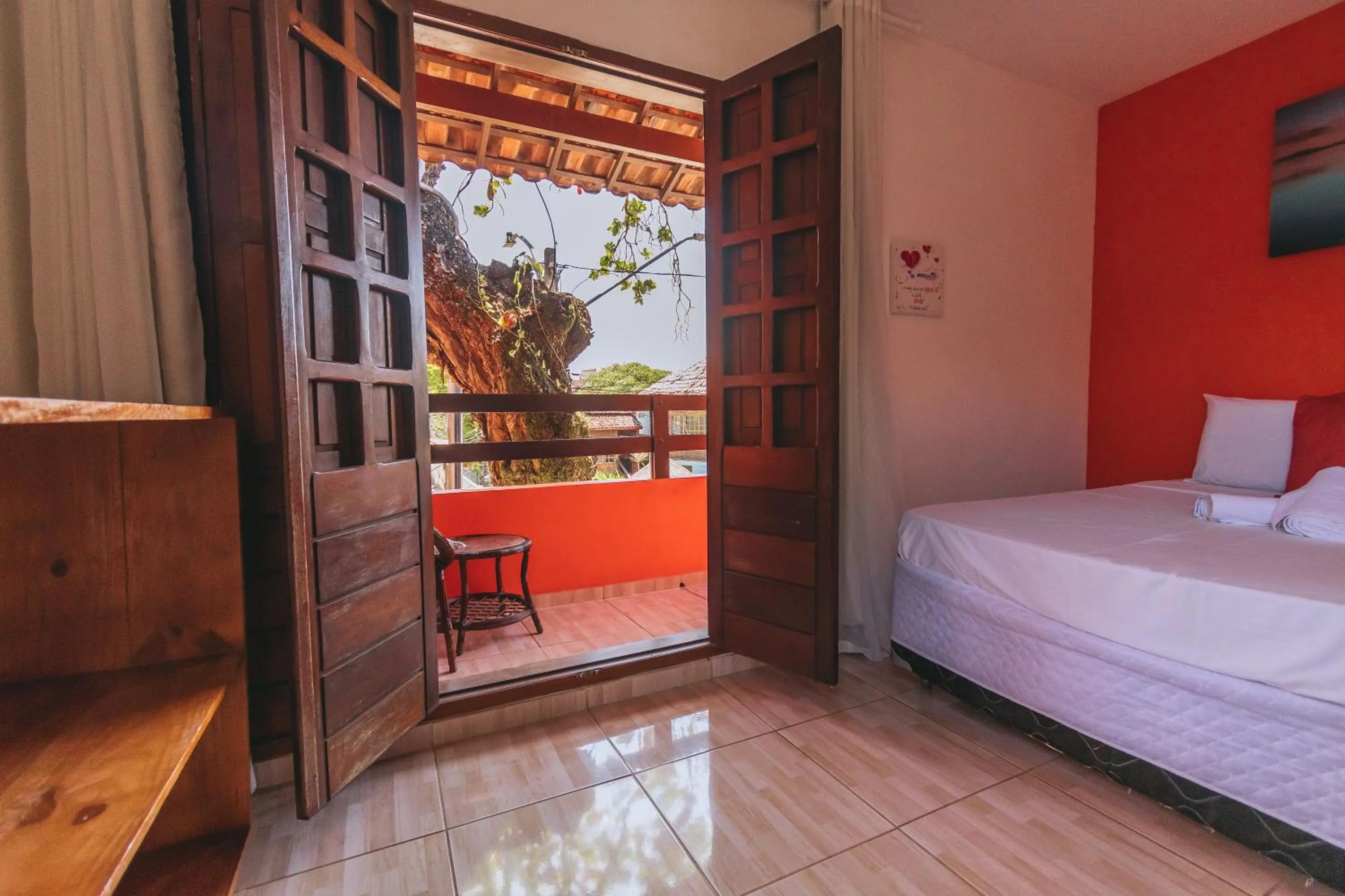 View (from property/room), Bed in Pousada Porto Amazônia