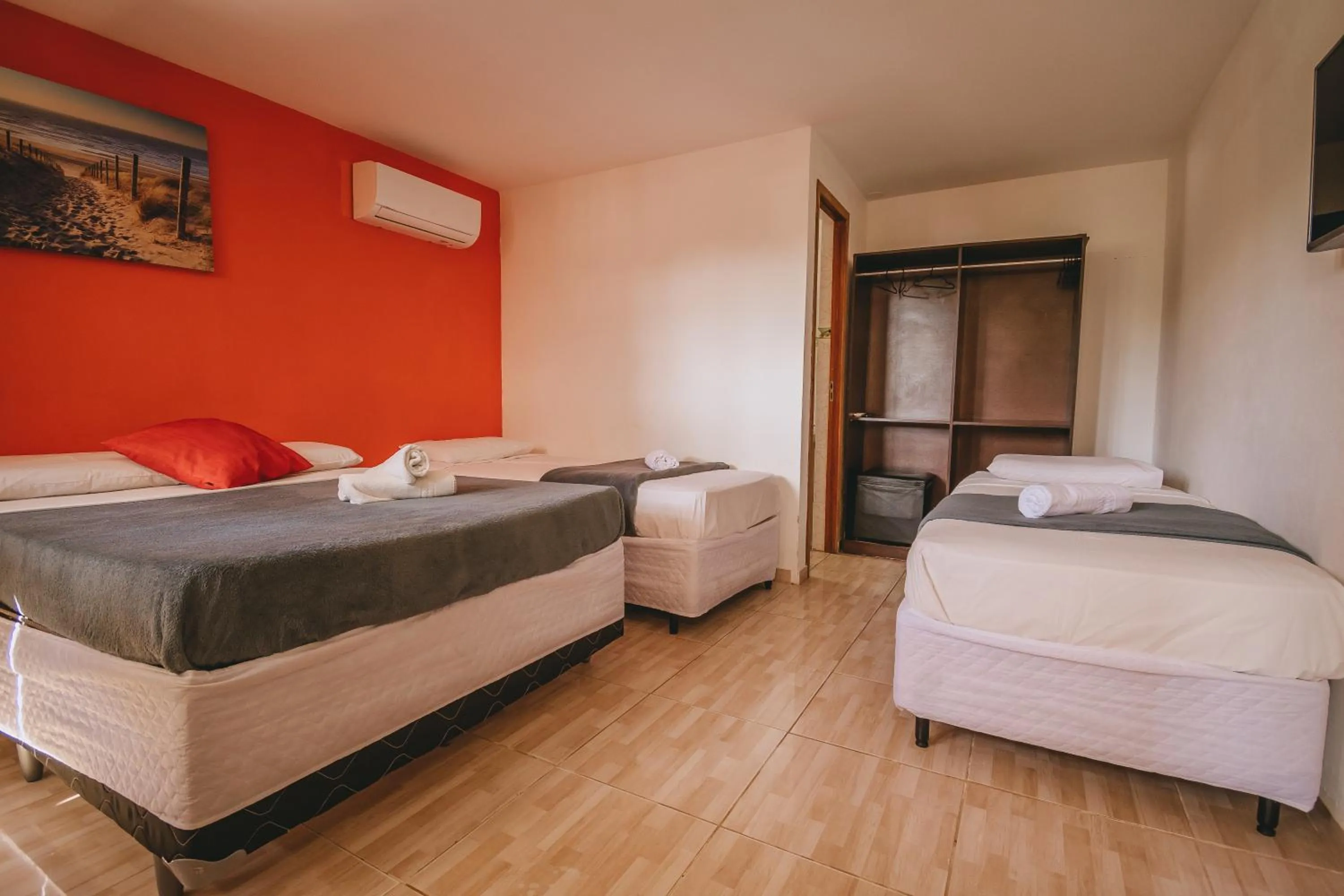 Bed in Pousada Porto Amazônia