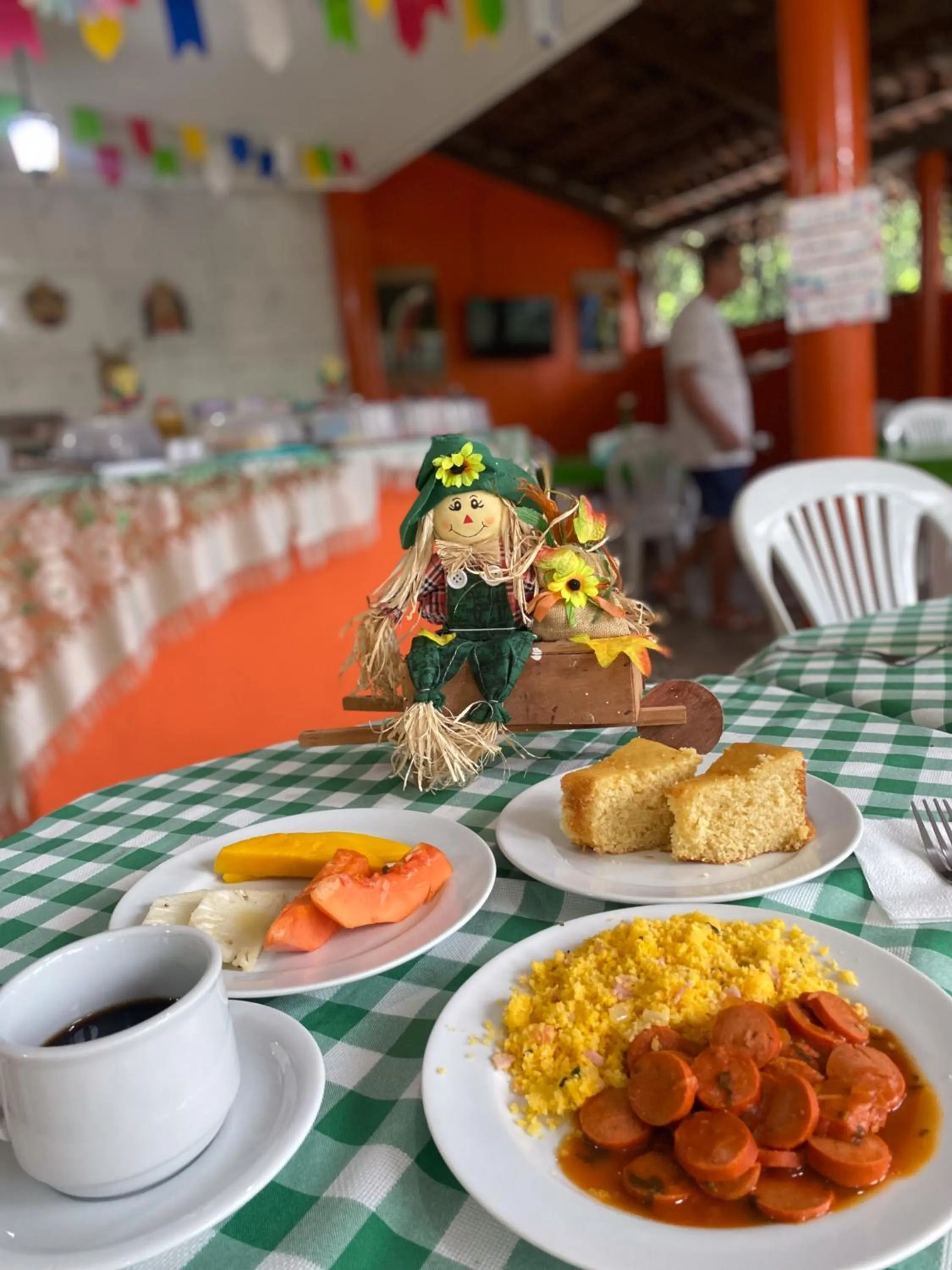 Breakfast in Pousada Porto Amazônia