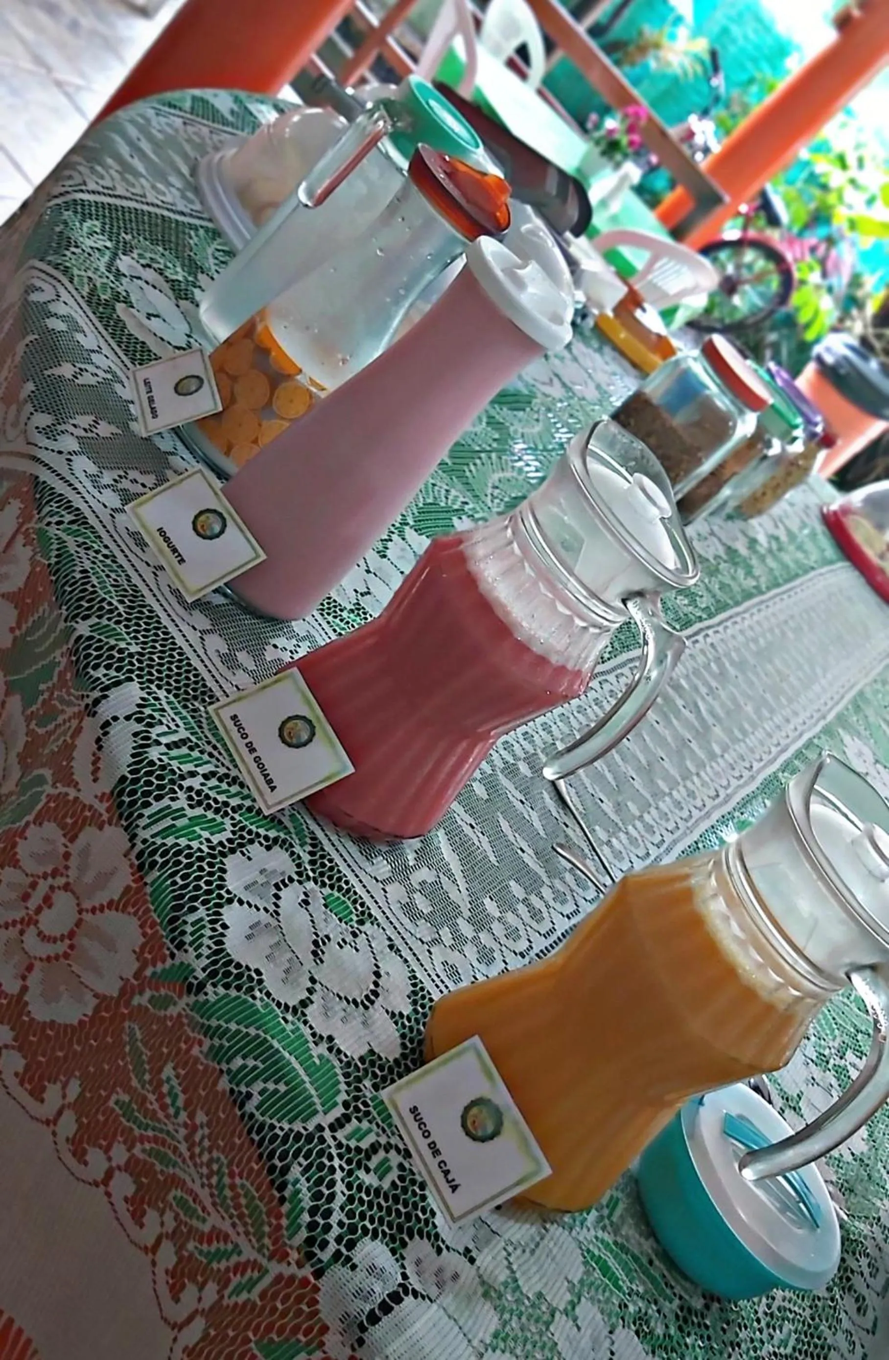 Breakfast in Pousada Porto Amazônia