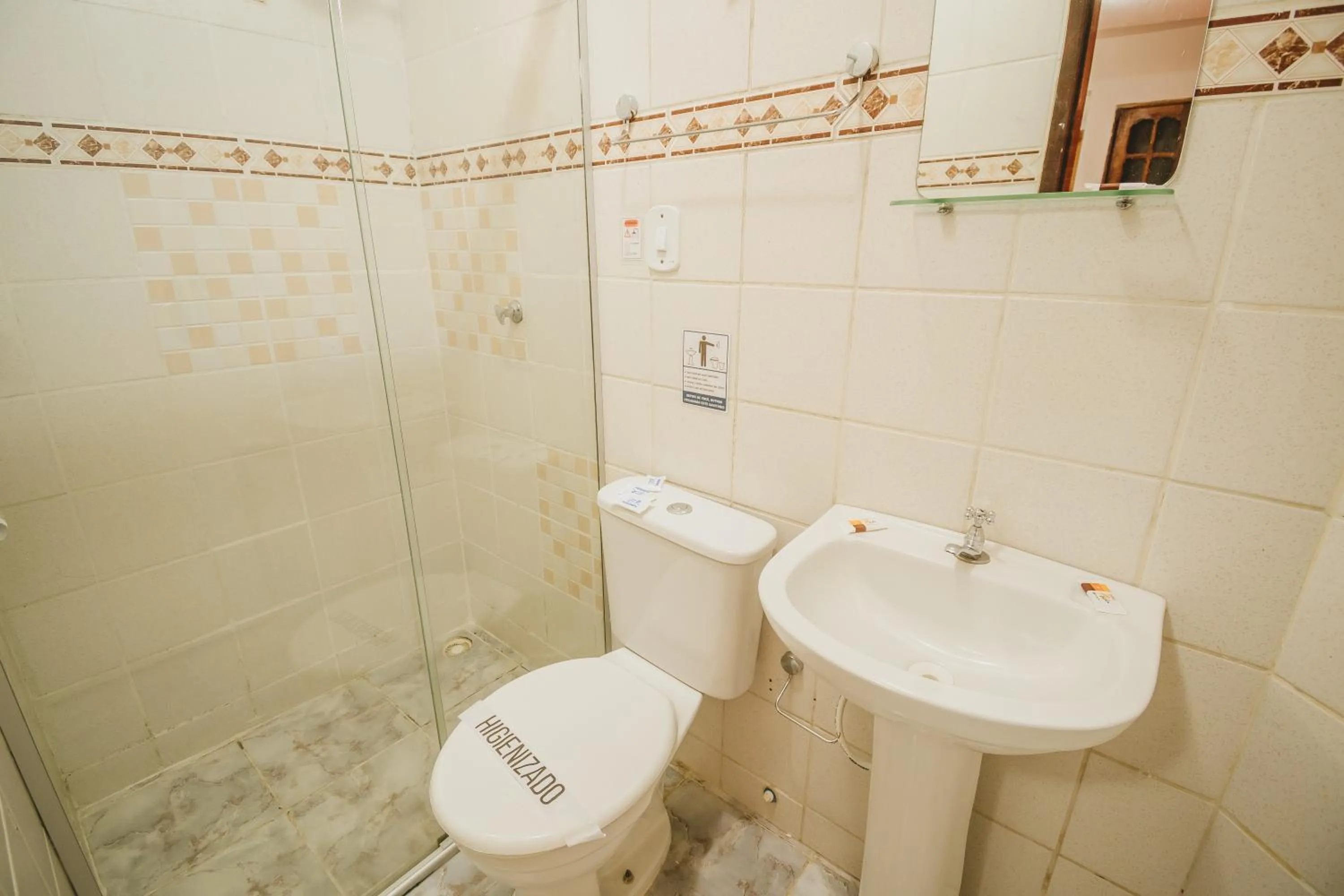Bathroom in Pousada Porto Amazônia