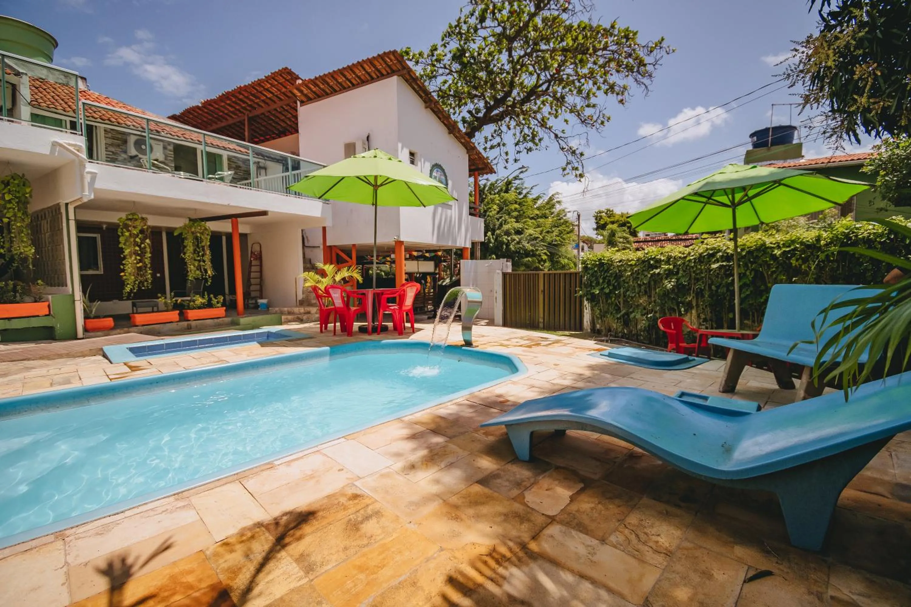 Pool view in Pousada Porto Amazônia