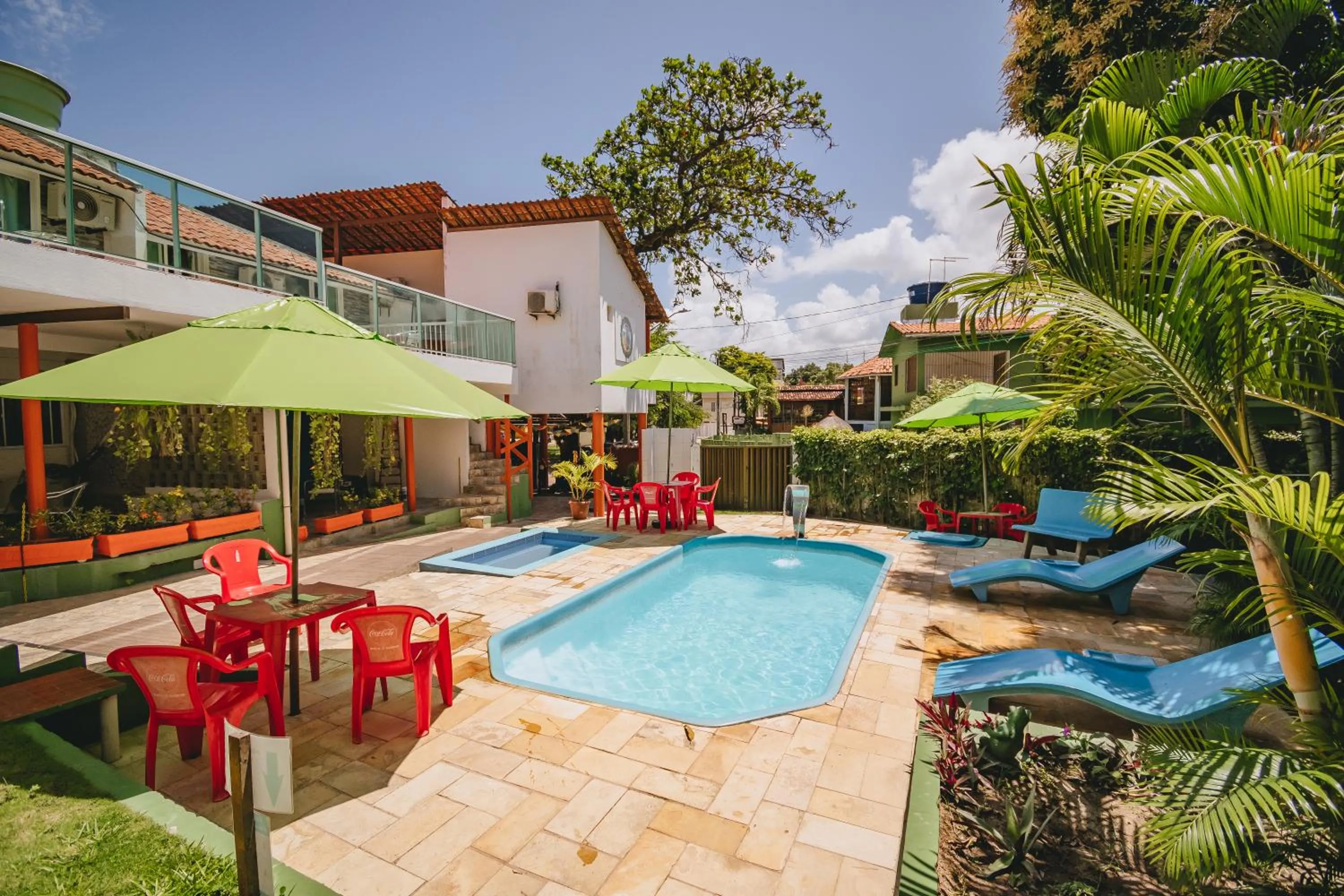Swimming pool in Pousada Porto Amazônia