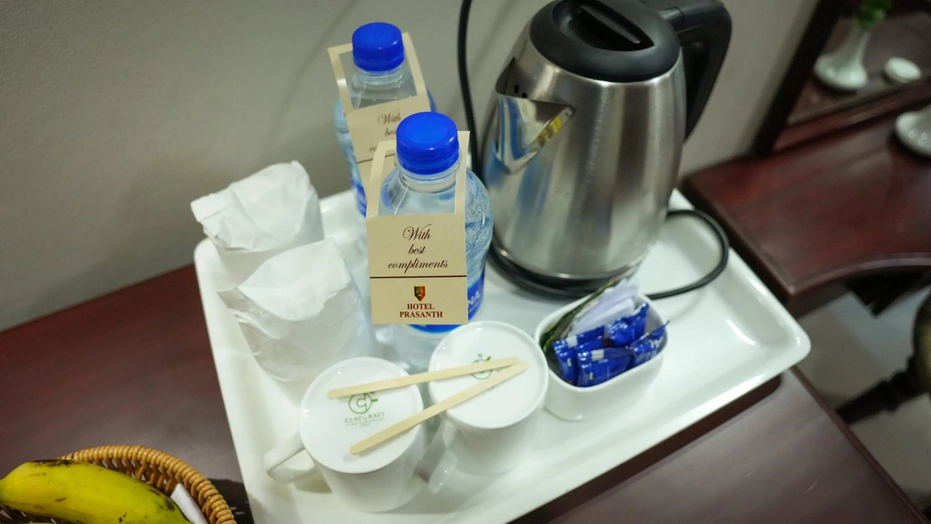 Coffee/tea facilities in Hotel Prasanth