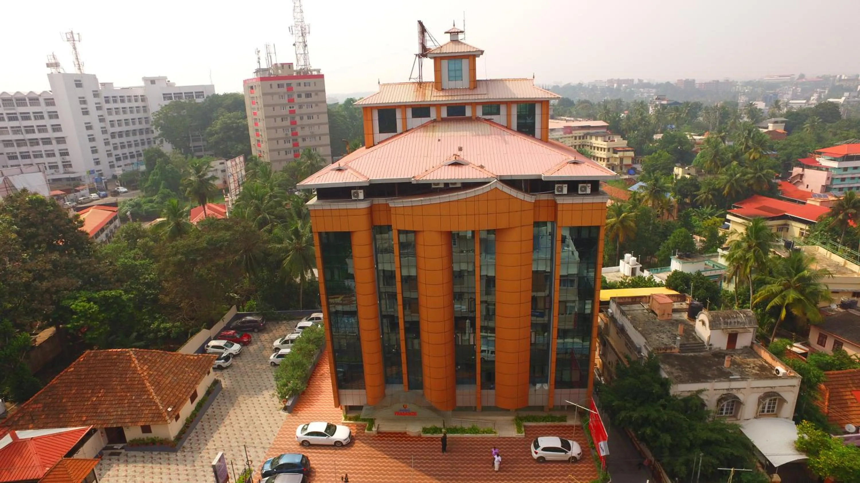 City view in Hotel Prasanth